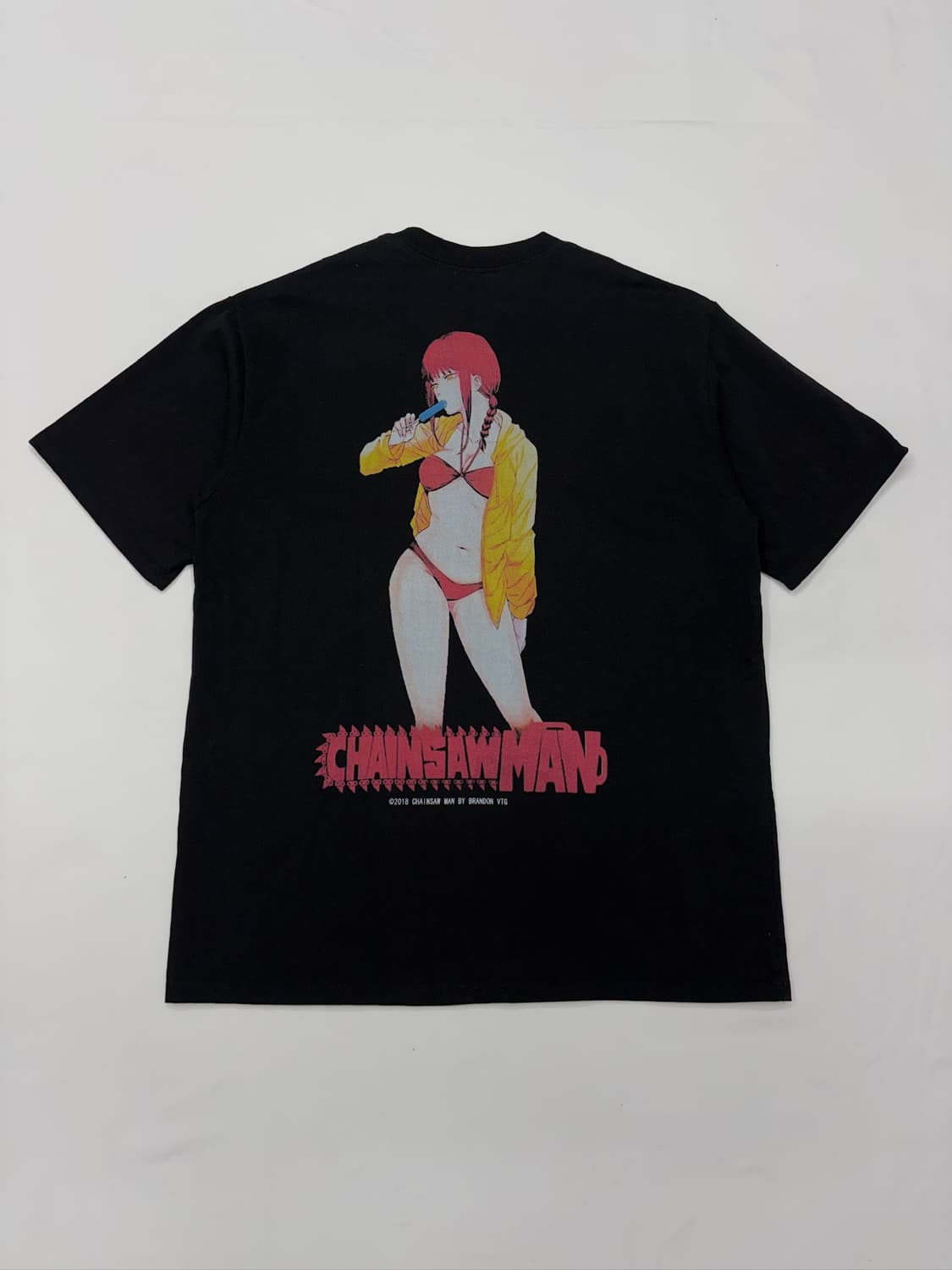 애니 체인소맨 마키마 프린팅 반팔티 오리지널 상품이미지4