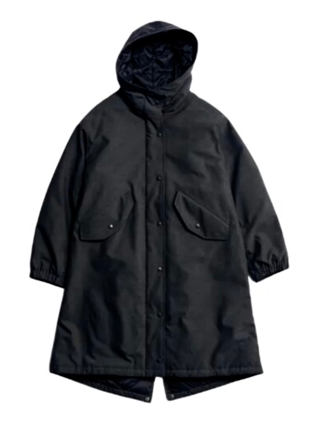 엔지니어드 가먼트 유니클로 피쉬테일 파카 블랙 상품이미지1
