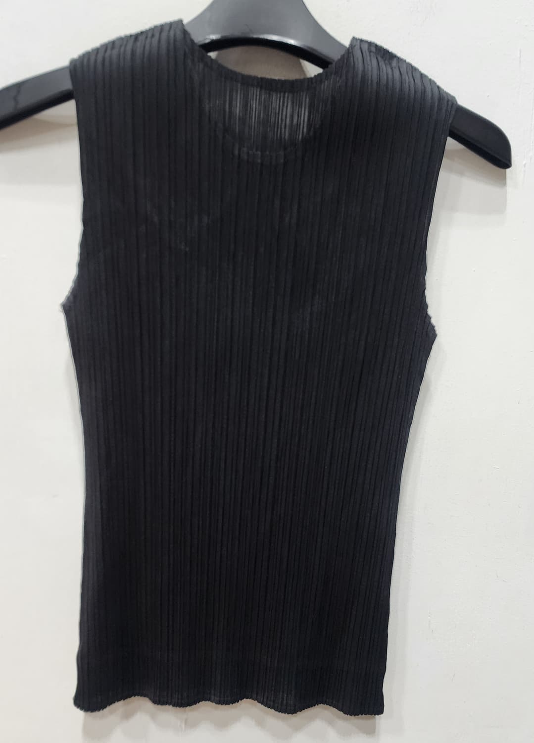 플리츠플리즈 펀칭 민소매 3사이즈 상품이미지2