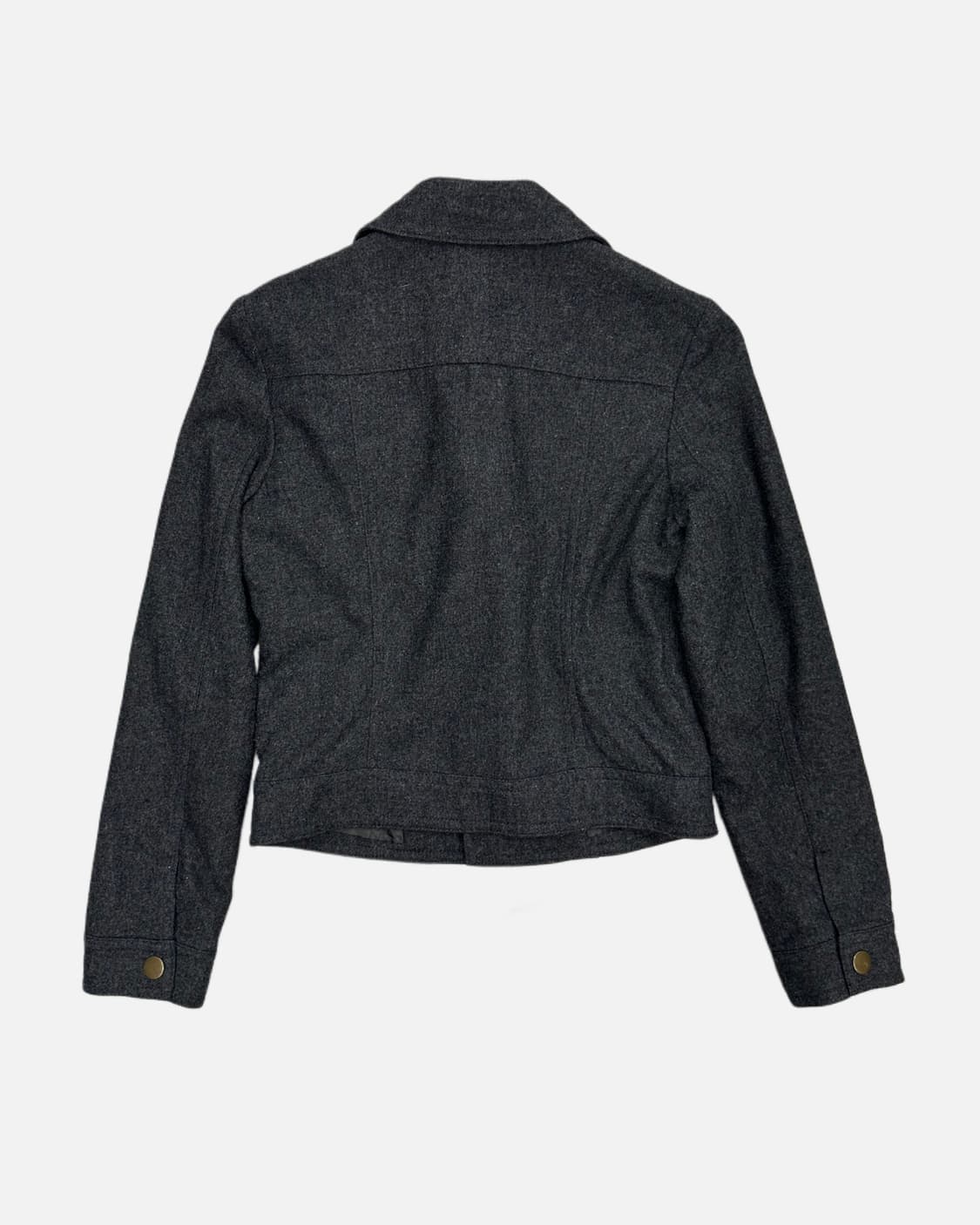 ANYSIS charcoal wool rider jacket 상품이미지4