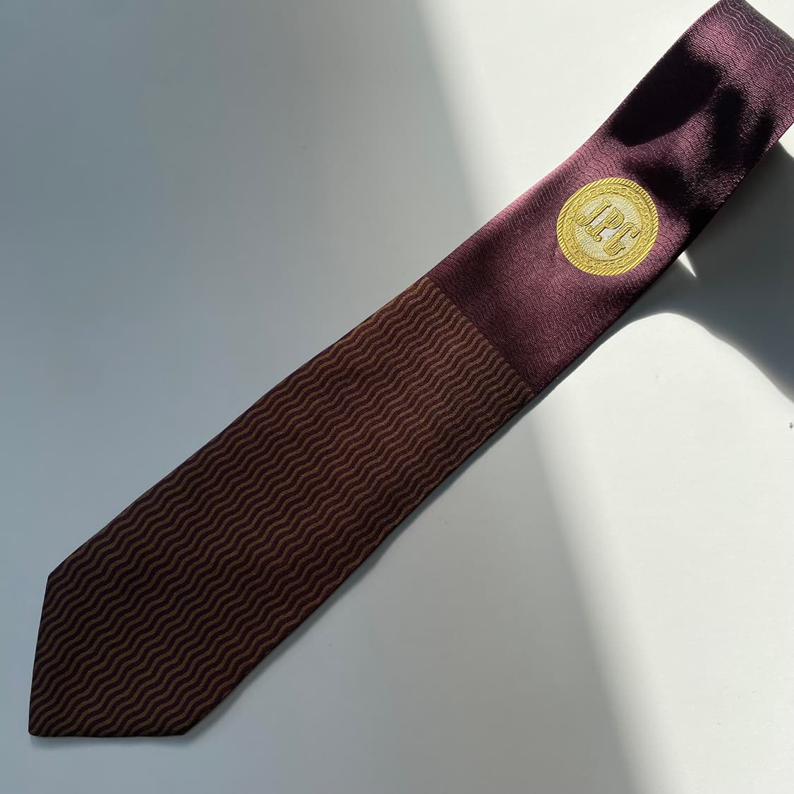 장폴고티에 Jean Paul Gaultier 로고  명품 정품넥타이 상품이미지6