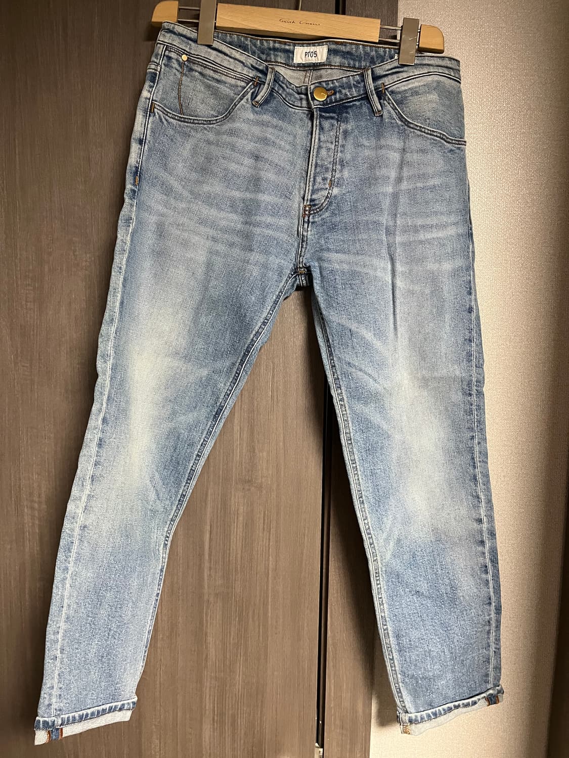 한섬 PT05 연청 청바지 32사이즈 상품이미지1