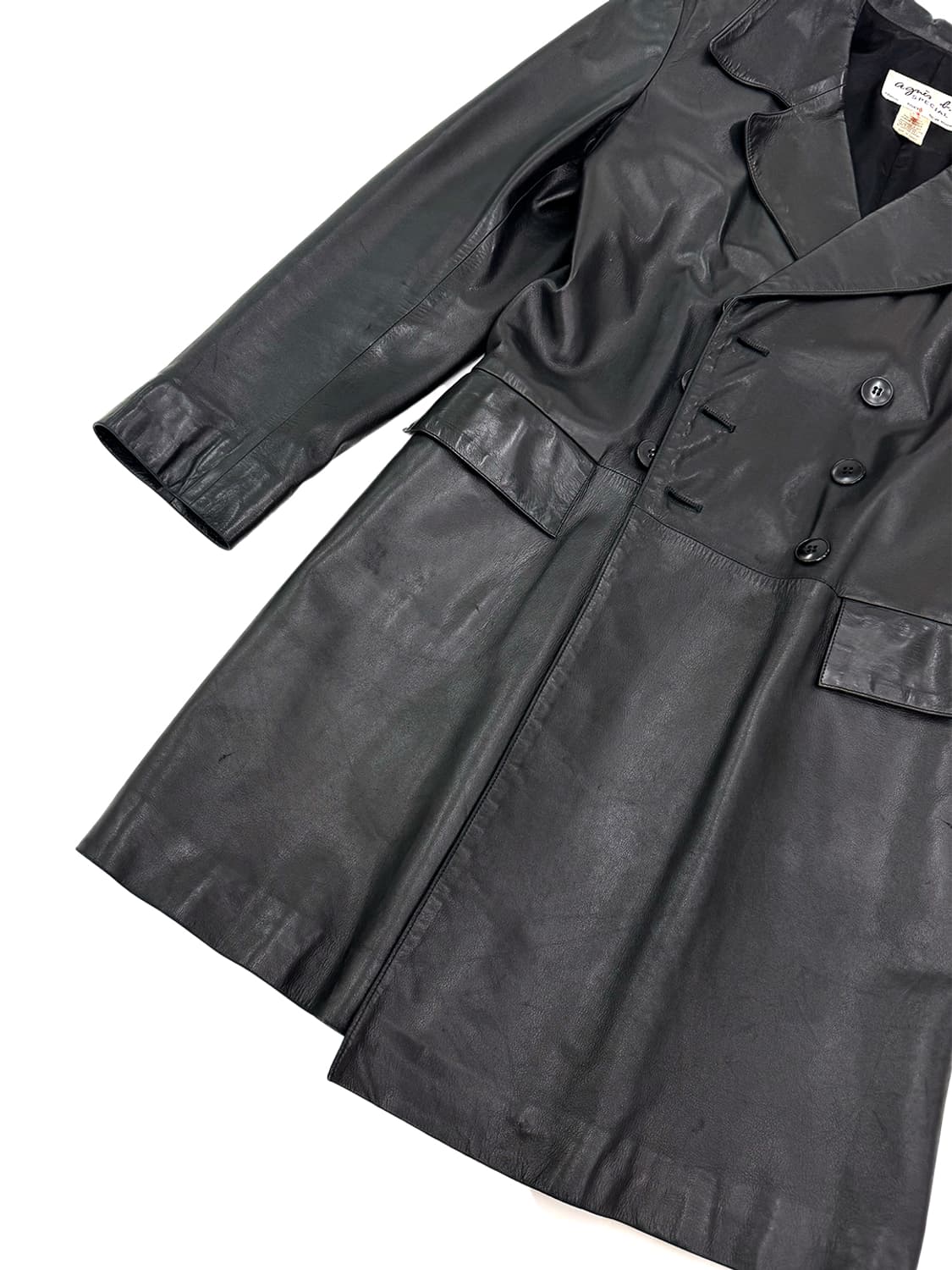 Agnes B. Special Double Leather Coat/ 1 상품이미지5