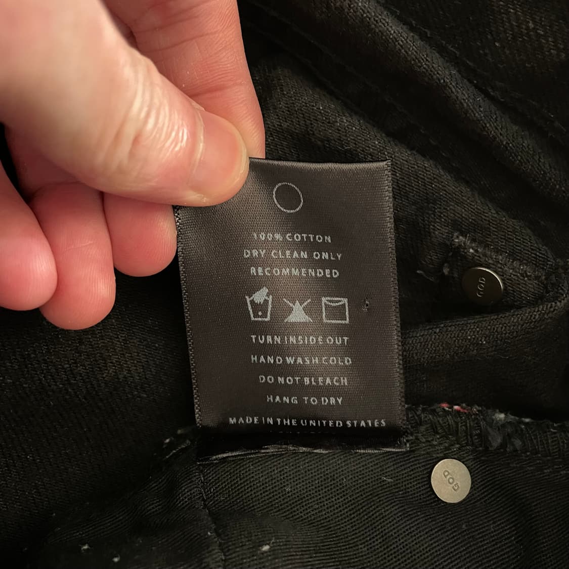 Fear of God 4th블랙 데님(32) 상품이미지8