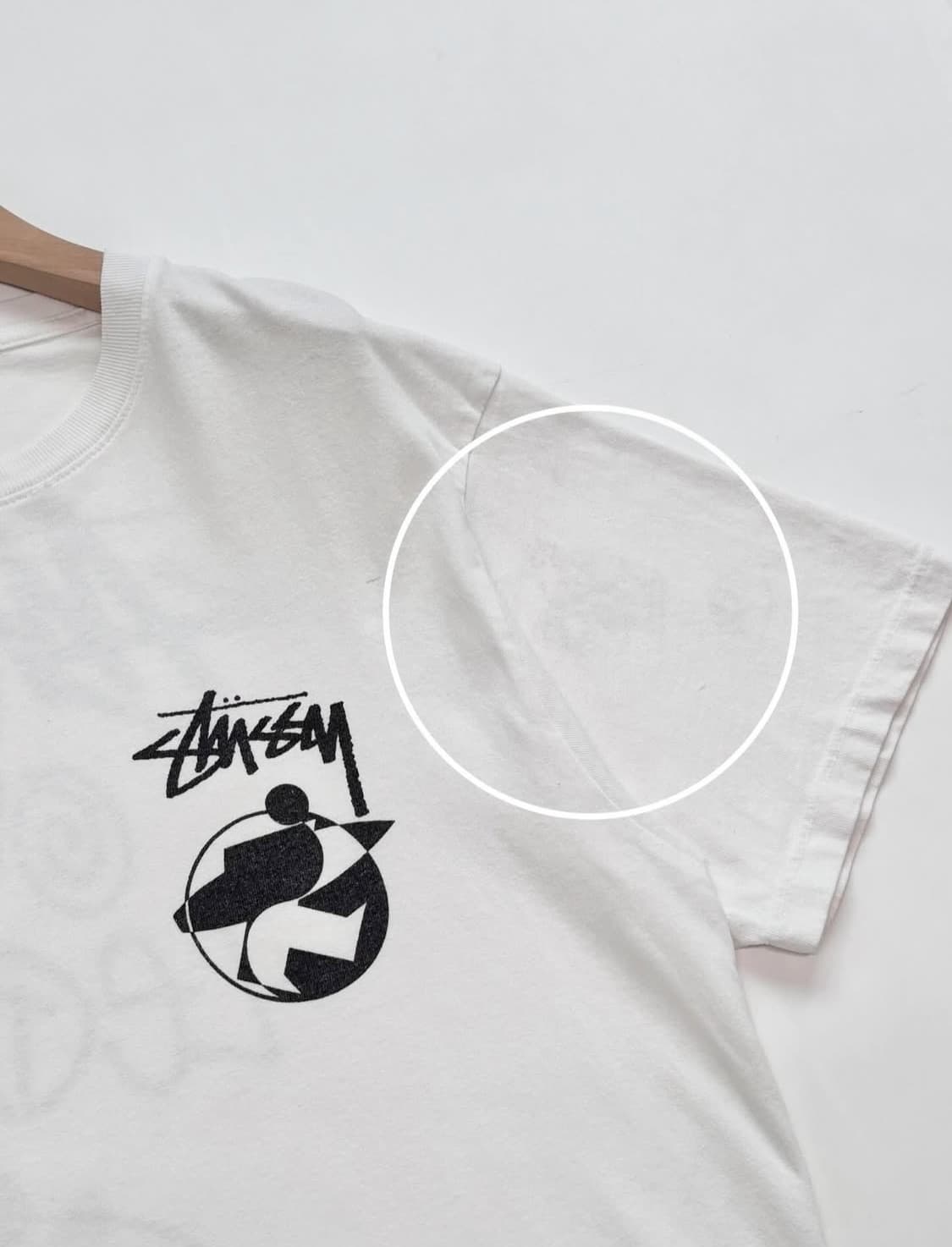 Stussy X Ourlegacy 스투시 X 아워레가시 화이트 티셔츠 상품이미지7