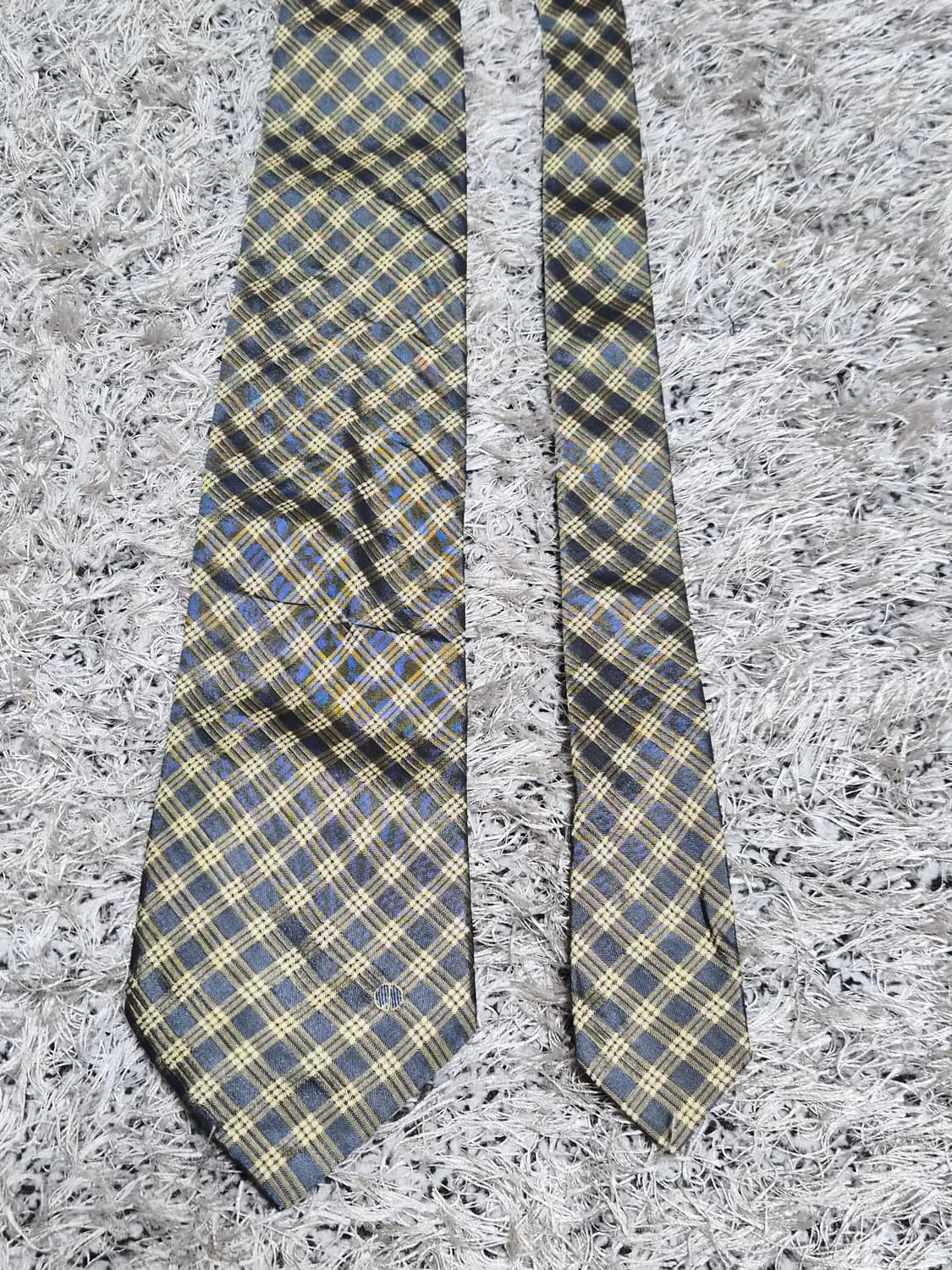 던힐Dunhill 사선 패턴 넥타이 Free - N26 상품이미지3