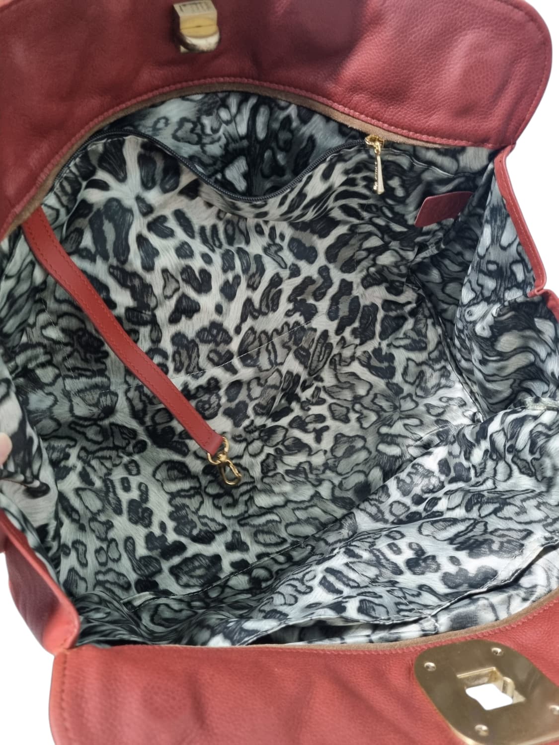 롱샴 가죽 토트백 딥브라운 상품이미지6