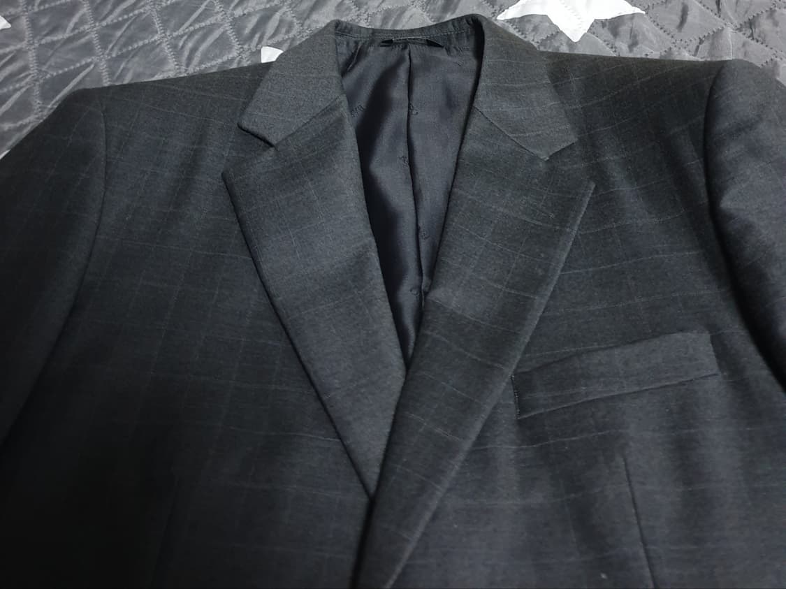 BASSO 빈티지 양모100% 골덴텍스 클래식 블레이저 (L) 상품이미지2