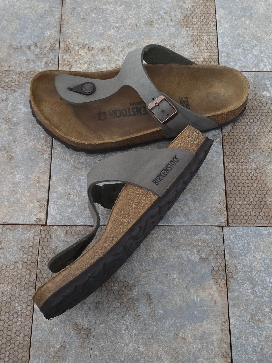 (240)버켄스탁 지제 스톤 샌들 상품이미지5