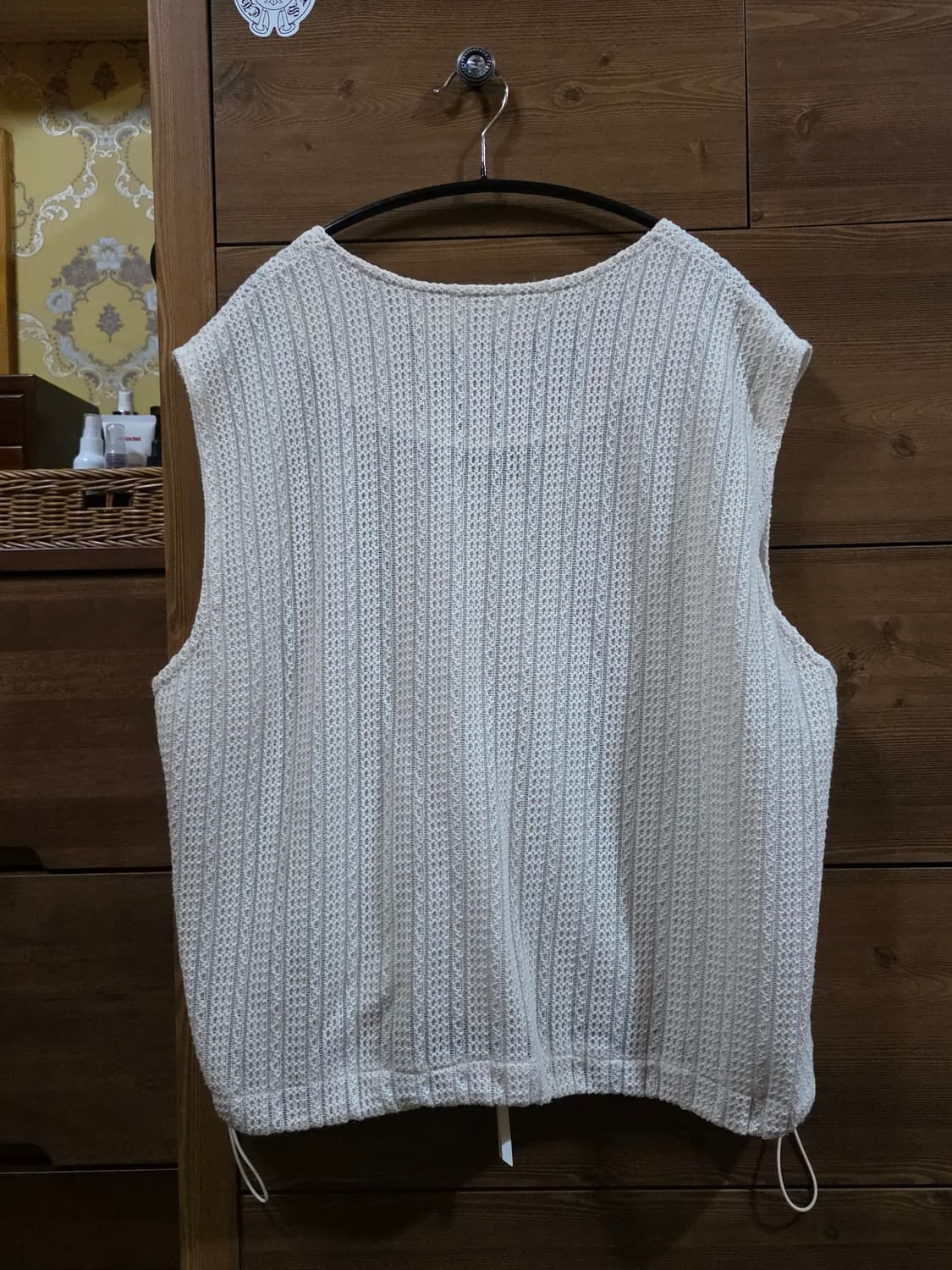 RSSC 니트 베스트 집업 상품이미지2