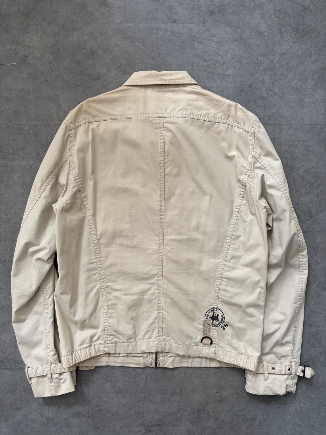 Diesel 디젤 아이보리 코튼 봄버 자켓 상품이미지9