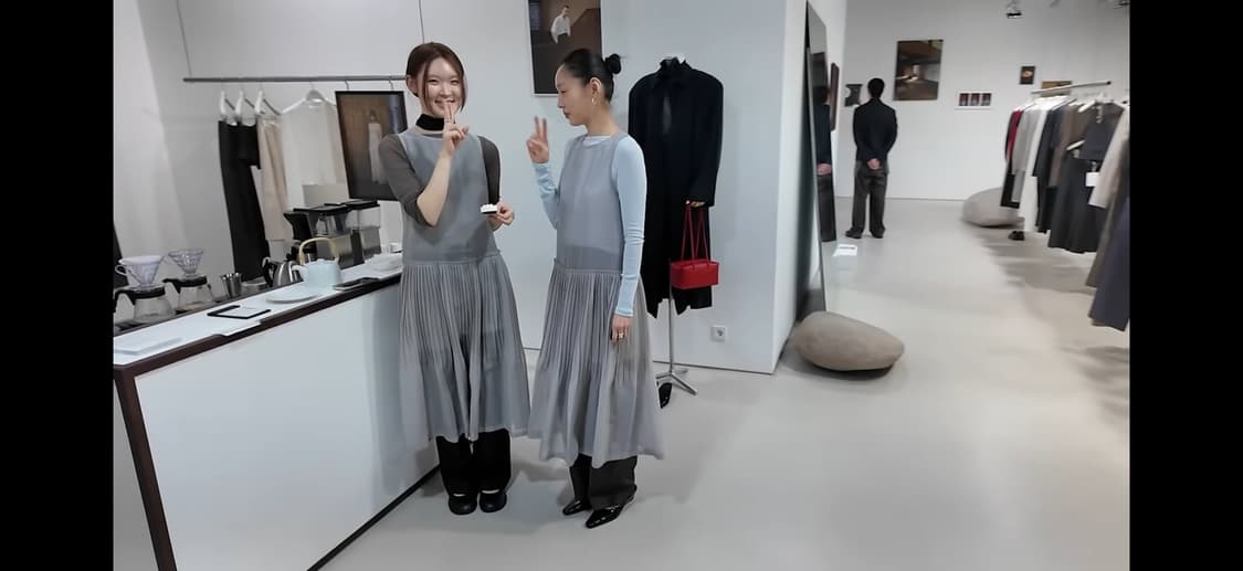 아모멘토 베이지 원피스  상품이미지3