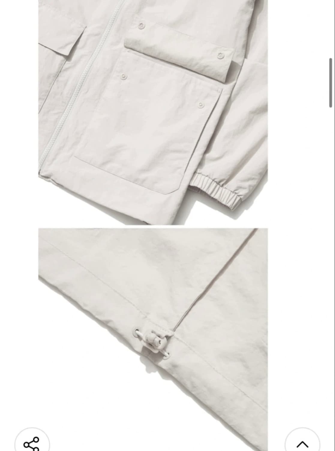 스노우피크어패럴 캠플 유틸리티자켓 라이트베이지 투엑스라지 상품이미지4