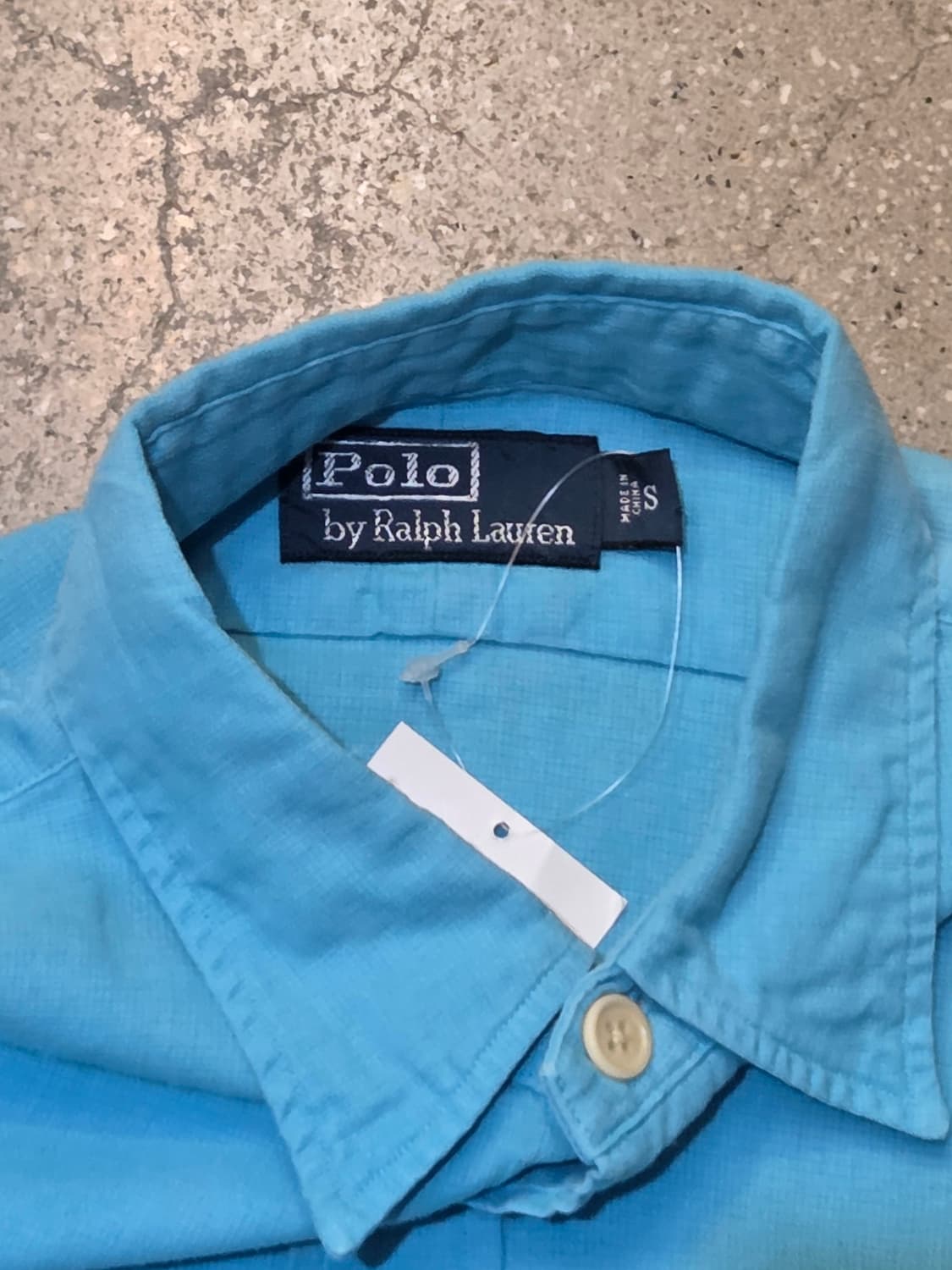Polo 폴로 스카이블루 민트 포켓 반팔셔츠 상품이미지2