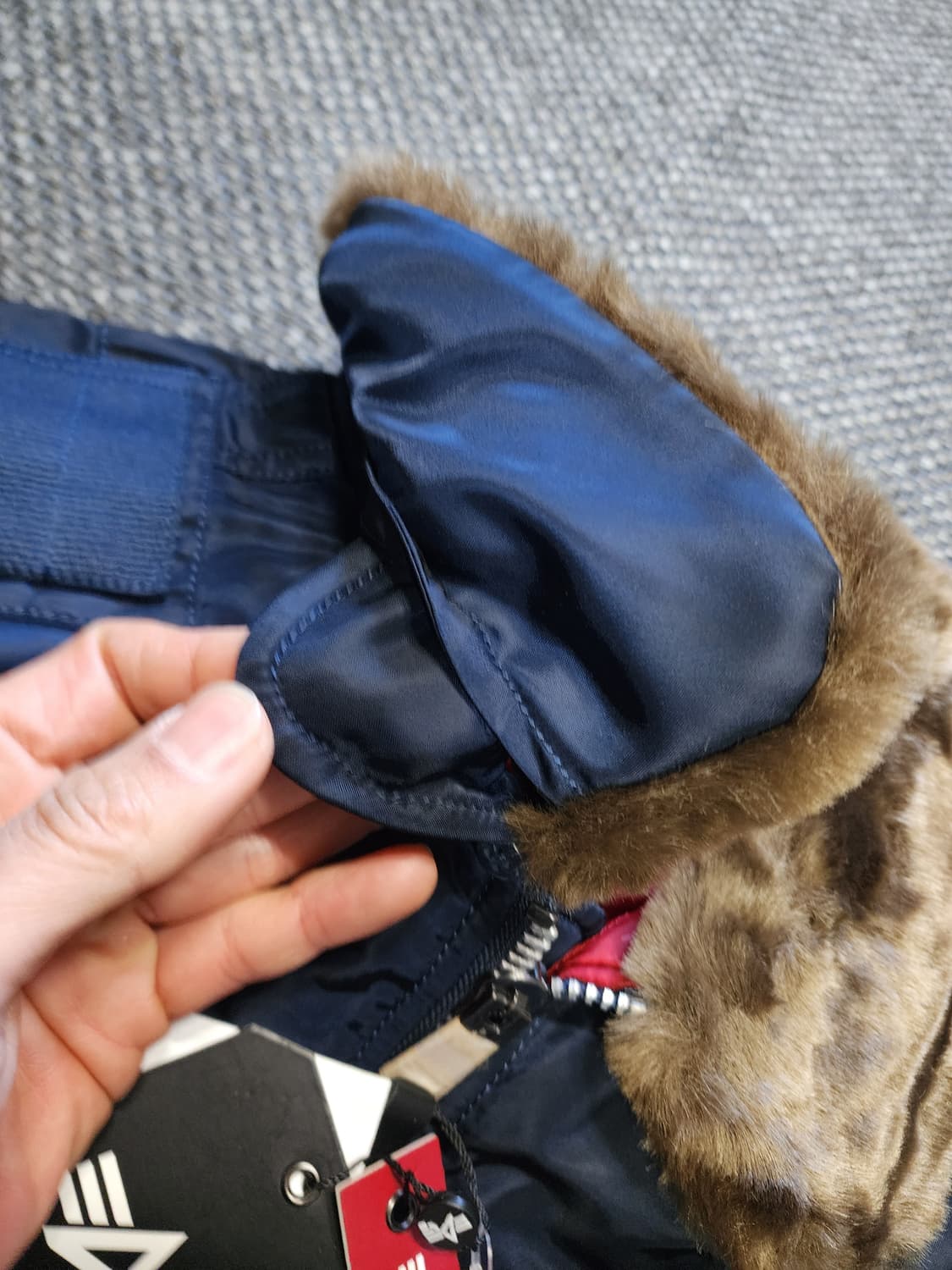 알파인더스트리 MA-1 블루종 항공점퍼 새상품 상품이미지4