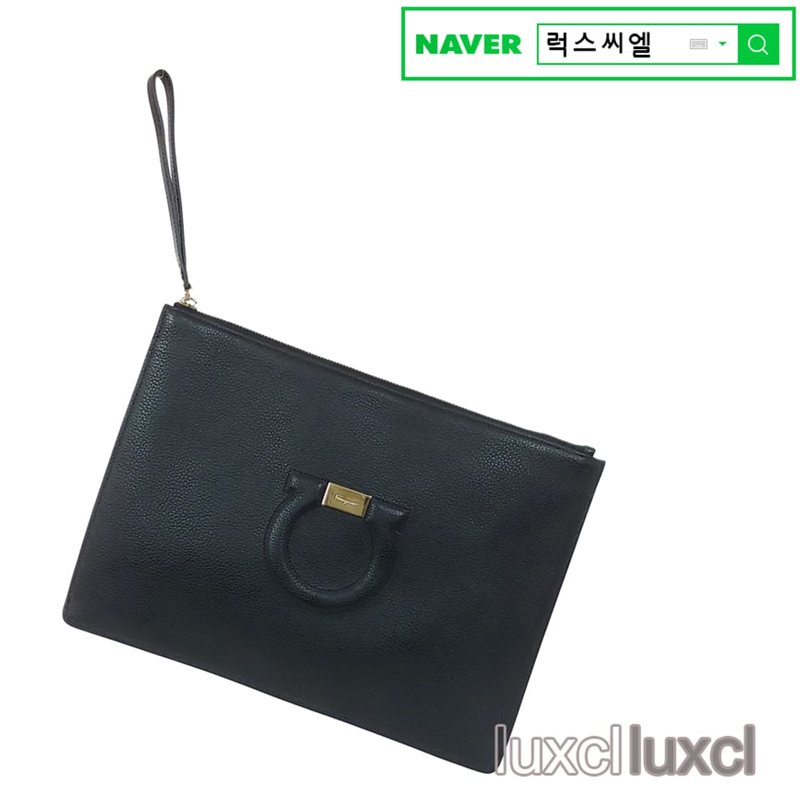 [정품] 페라가모 간치니 스트랩 클러치백 상품이미지10