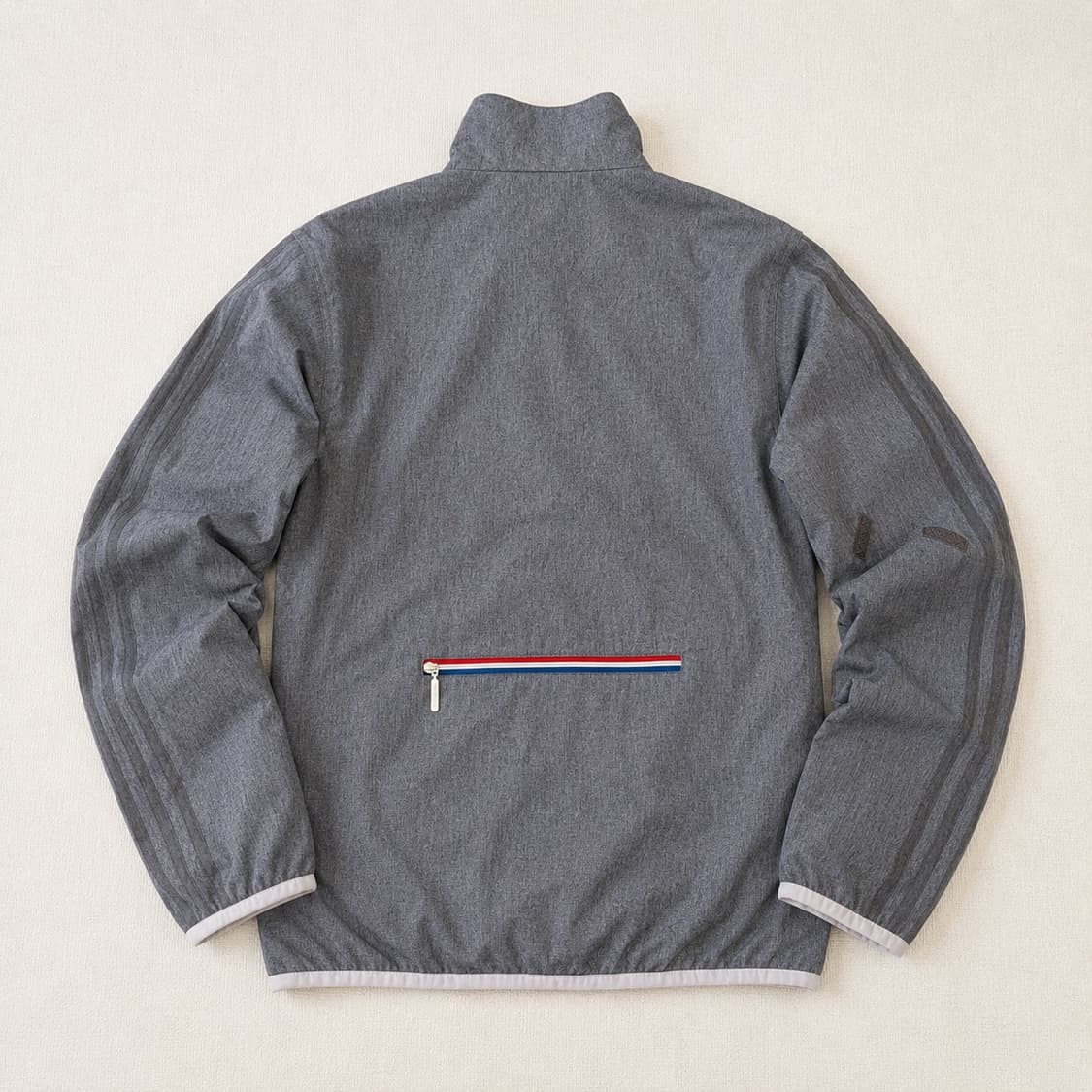 90) Adidas Originals 그레이 톤온톤 삼선 윈드브레이커 바 상품이미지2