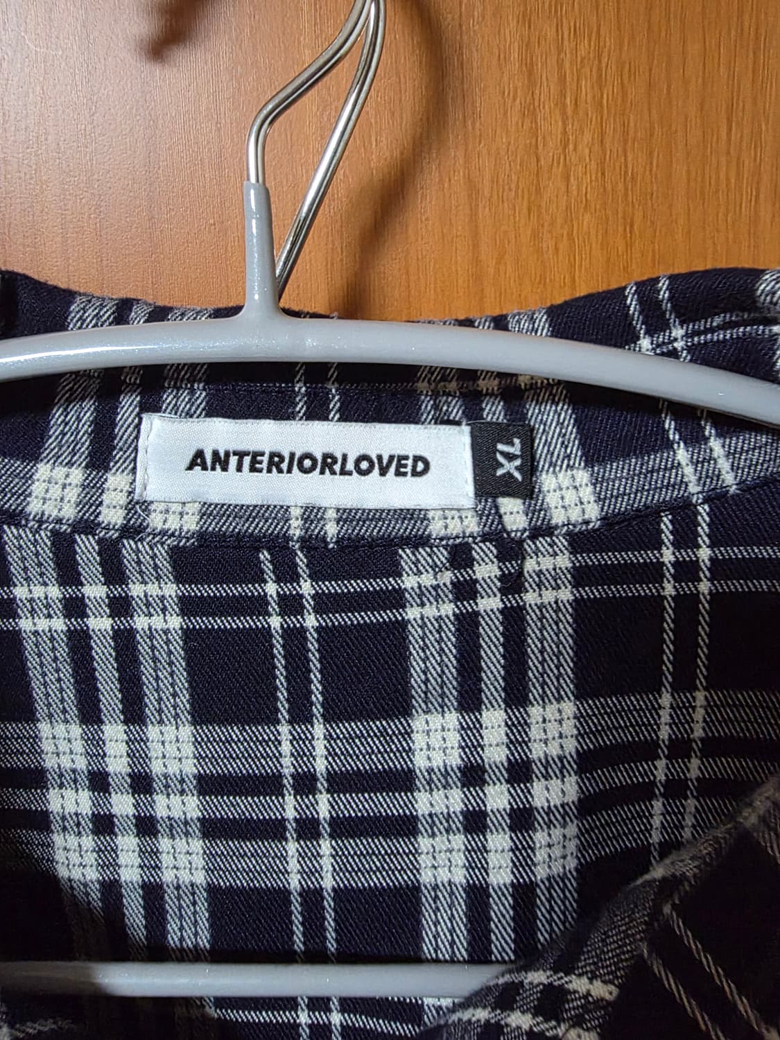 ANTERIORLOVED 체크 셔츠 XL 상품이미지1