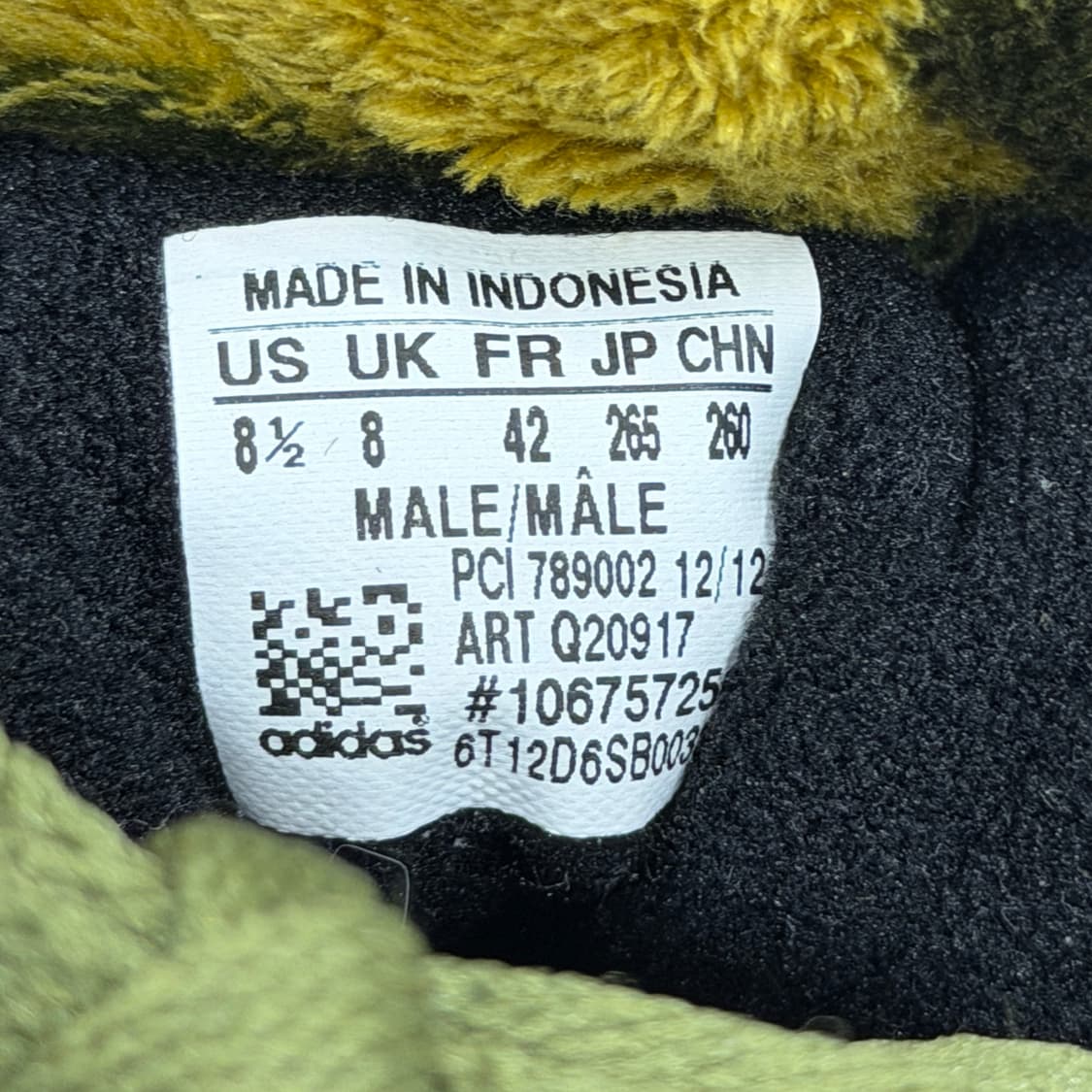 아디다스 제레미스캇 카모 테디베어 하이탑 슈즈 260 상품이미지7