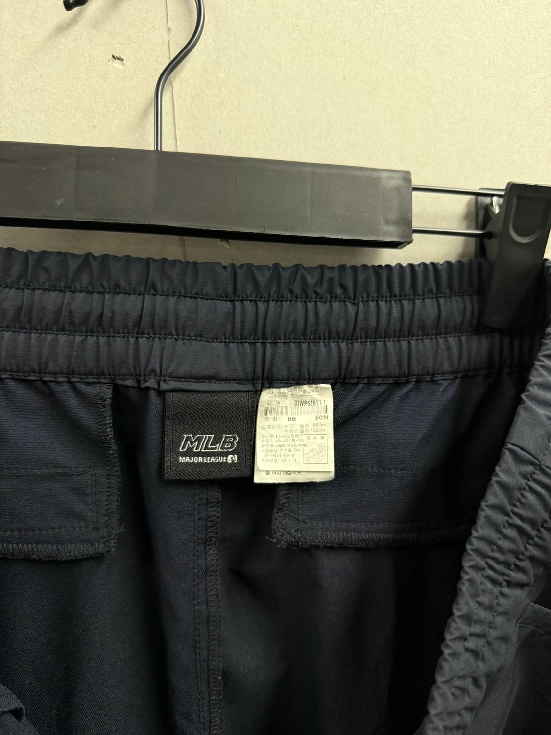 남성 86 / MLB 트레이닝 팬츠 네이비 상품이미지5