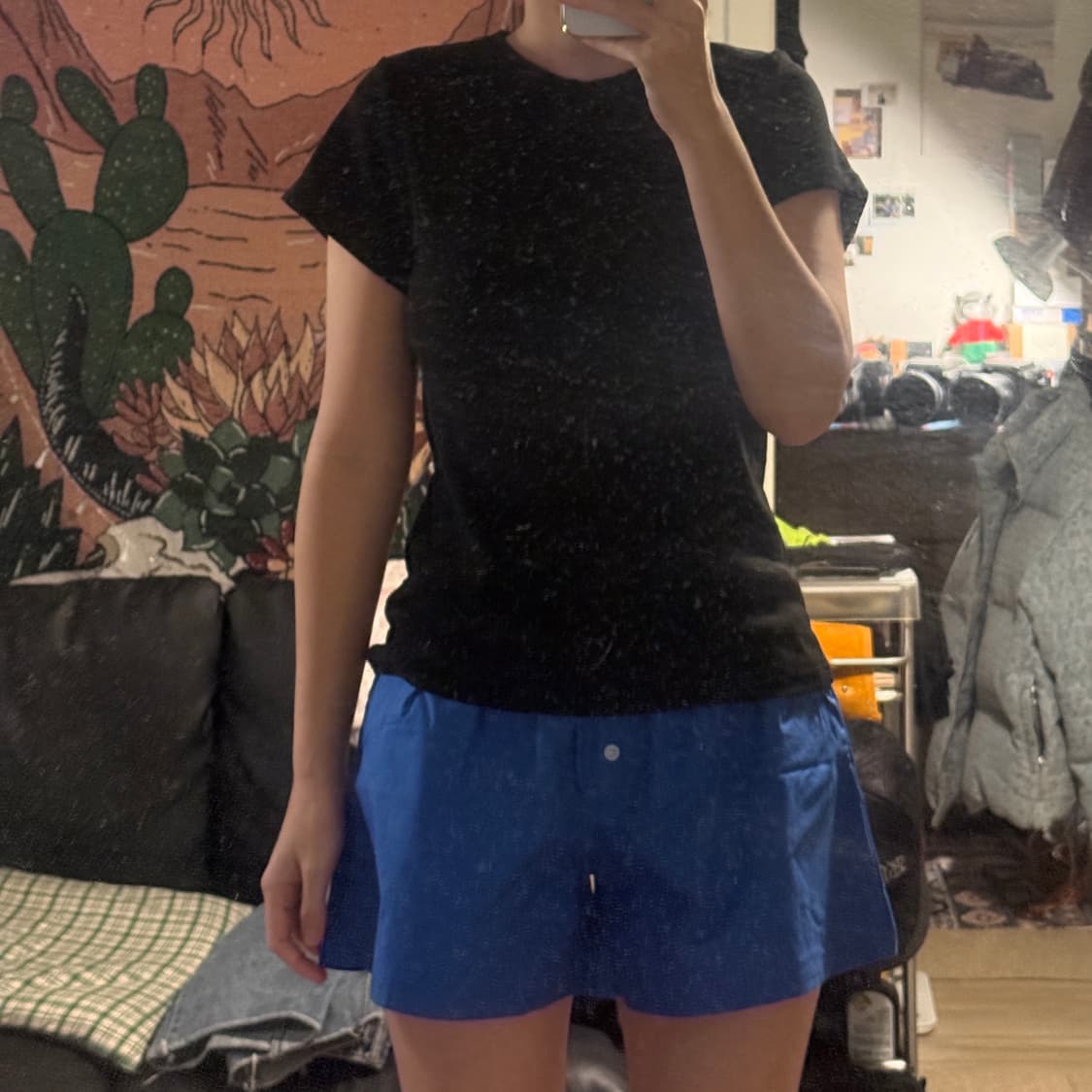 블루 반바지 상품이미지1