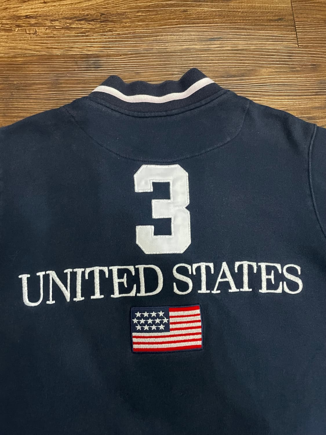 폴로 빅포니 USA 성조기 바시티 자켓 네이비 상품이미지10