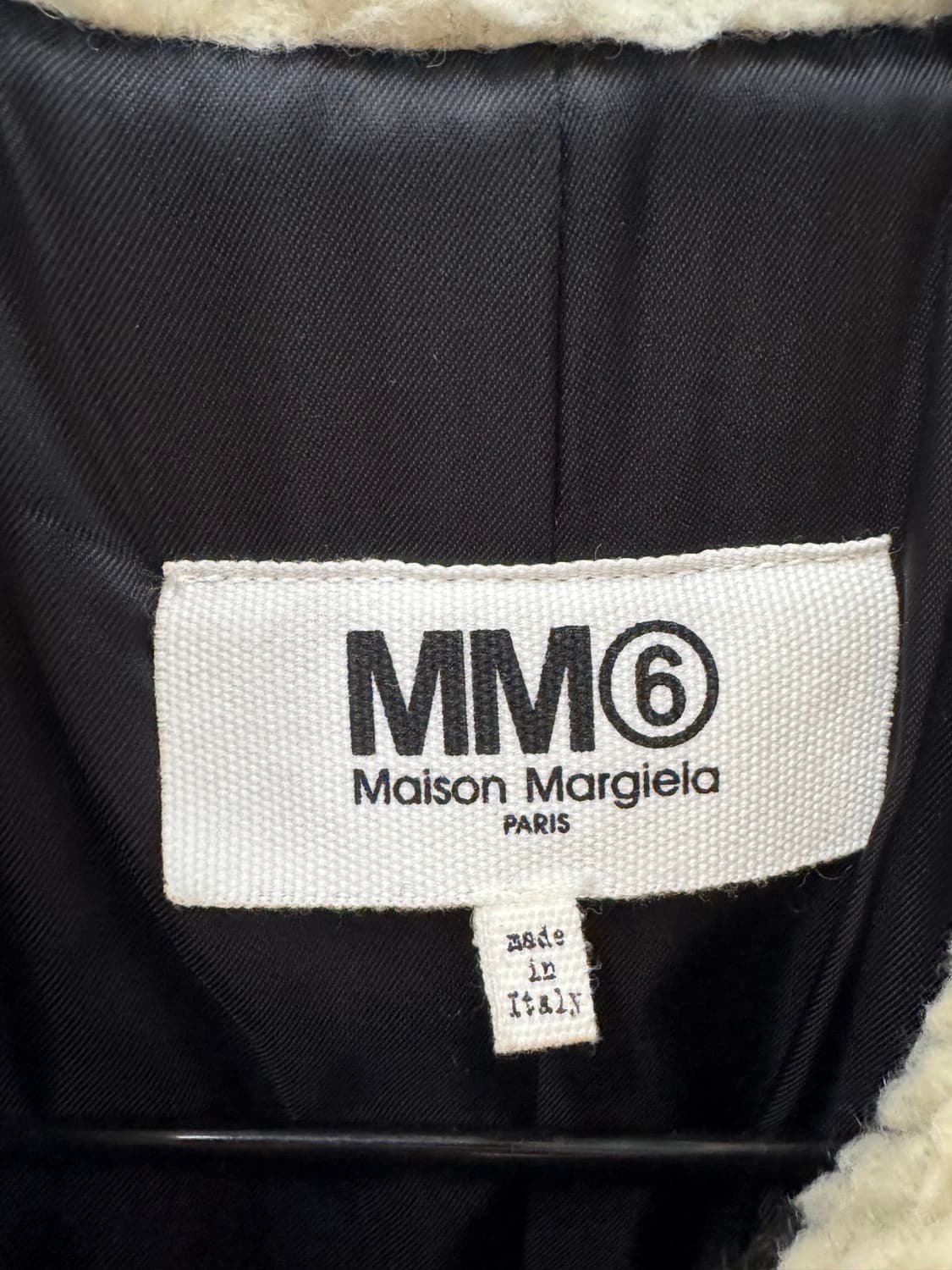 MM6 메종마르지엘라 정품 체크 롱코트 42 상품이미지3