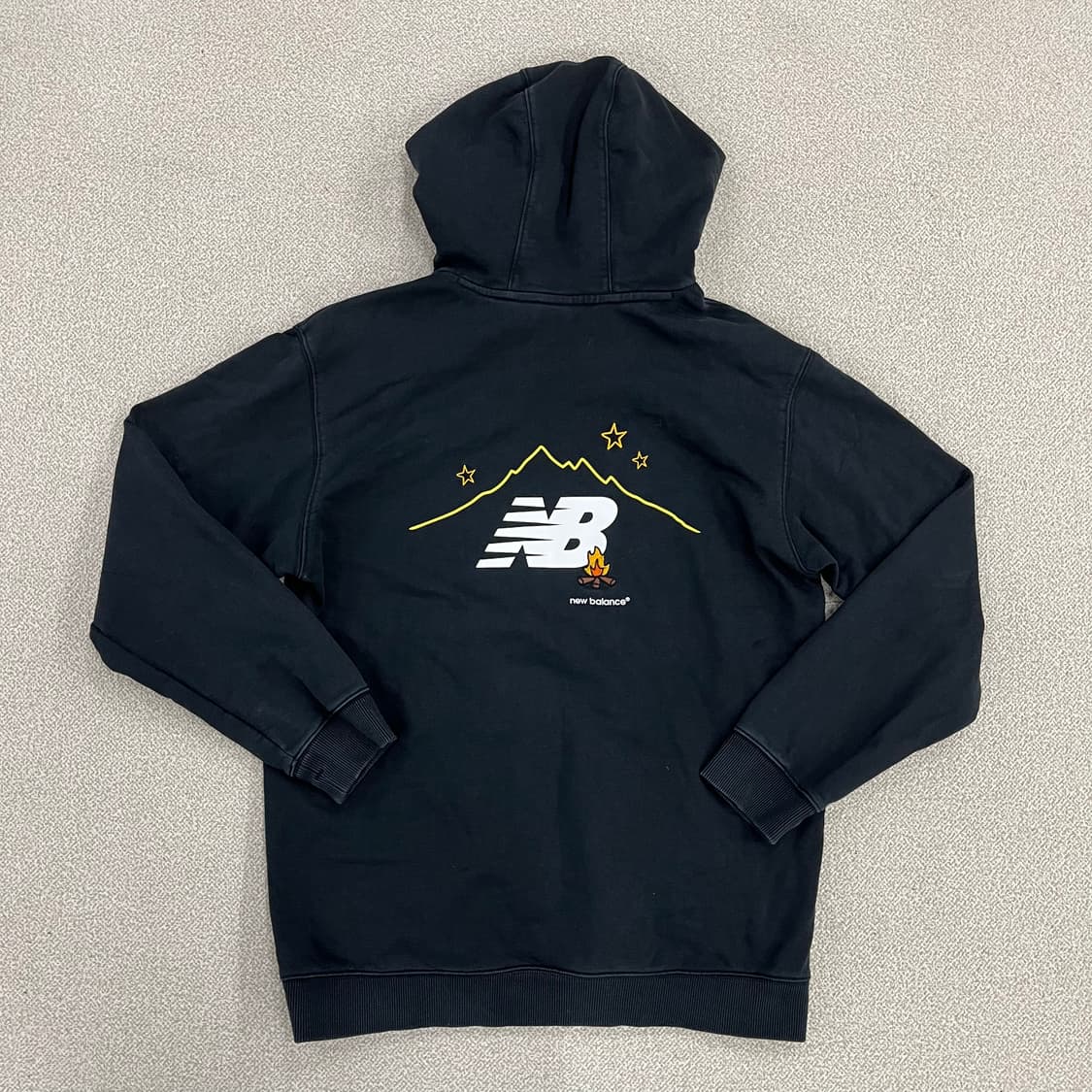 L 뉴발란스 긴팔 후드 티셔츠 0213M 상품이미지4