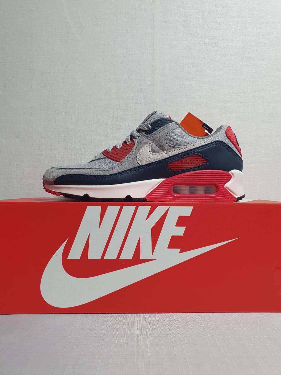 👟 새상품 나이키 에어맥스90 스모크그레이 255 상품이미지4