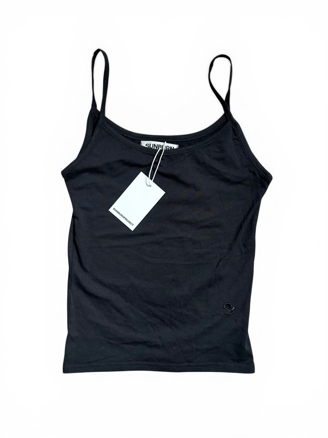 썬번프로젝트 베이직 슬리브리스 탑 블랙 상품이미지5