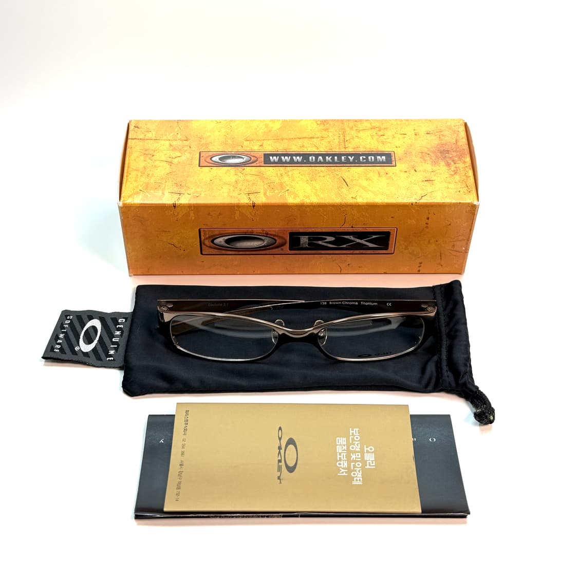 오클리 안경 RX Dictate 2.1 크롬 미사용 상품이미지10