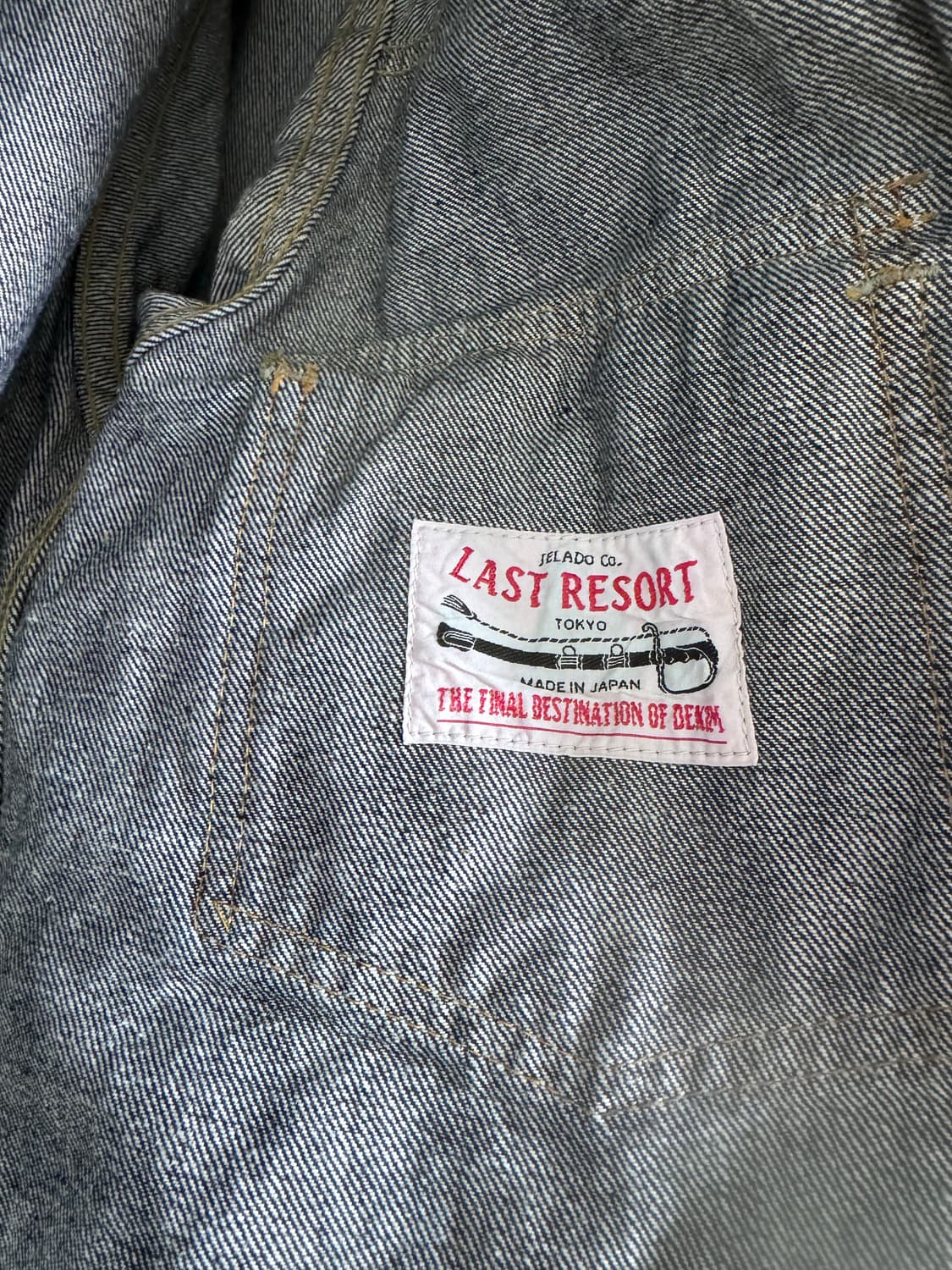 제라도 406xx 55denim jaket (L) 상품이미지5