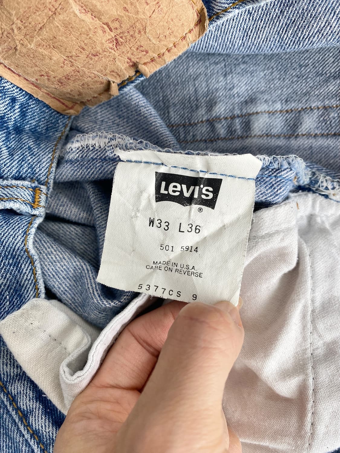 90's 리바이스 501 [762] 상품이미지10