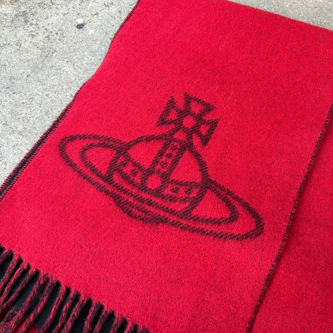 Vivienne Westwood 비비안웨스트우드 리버시블 머플러 목도리 상품이미지4