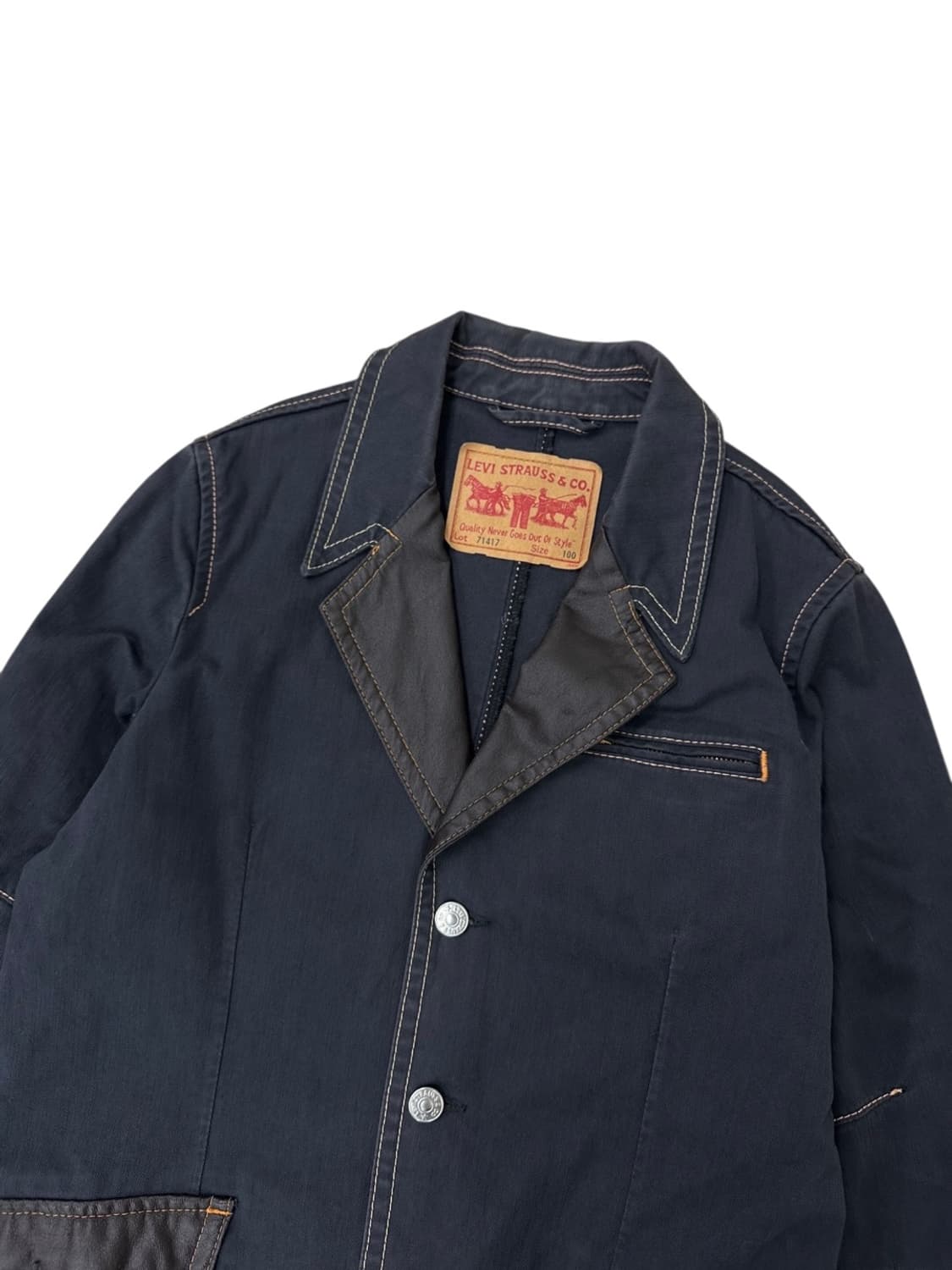 00s 리바이스 자켓 다크네이비 (L)  상품이미지2