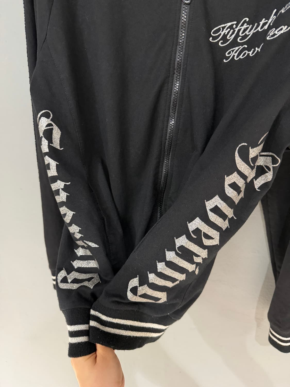 skull cubic python line hood zip-up 상품이미지9