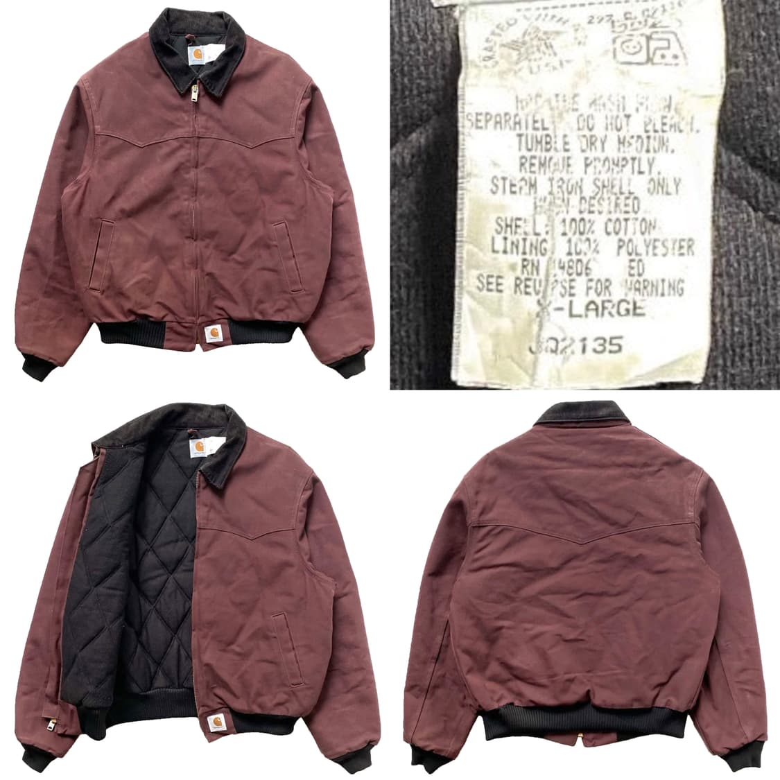 칼하트 JQ2135 산타페 자켓 XL 상품이미지5