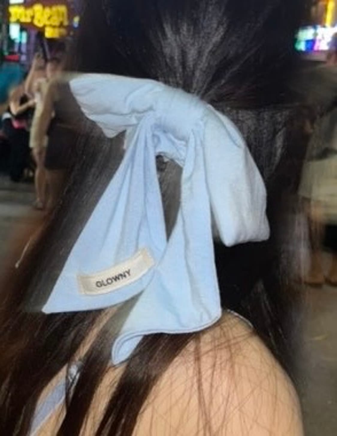 구해요) 글로니 bow scrinchie 보우 스크런치 회색 구합니다! 상품이미지1