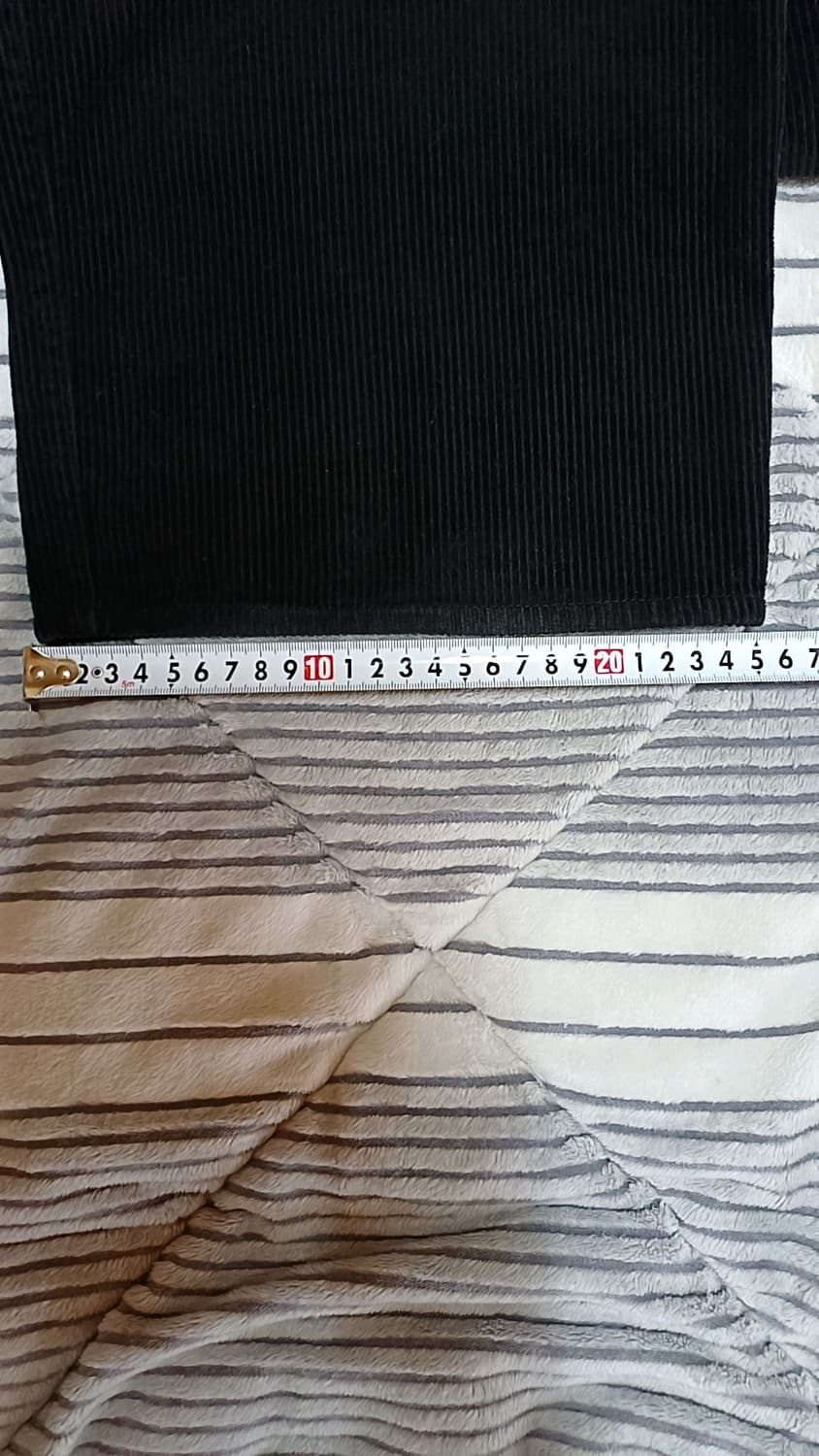 지유 와이드 코듀로이팬츠 33인치 기장105 상품이미지9