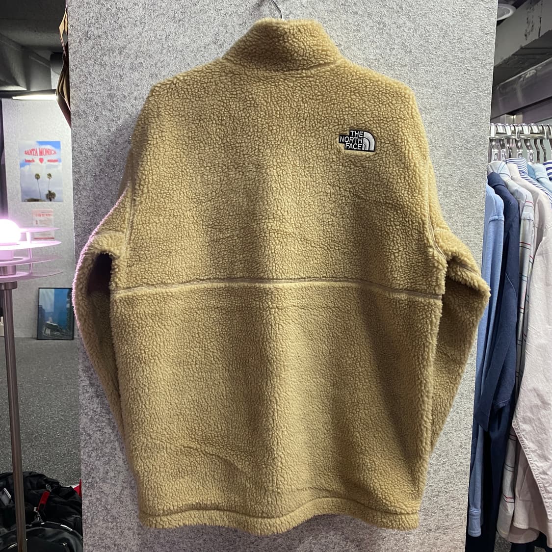 노스페이스 50주년 베이지 후리스 자켓 B4078 상품이미지7