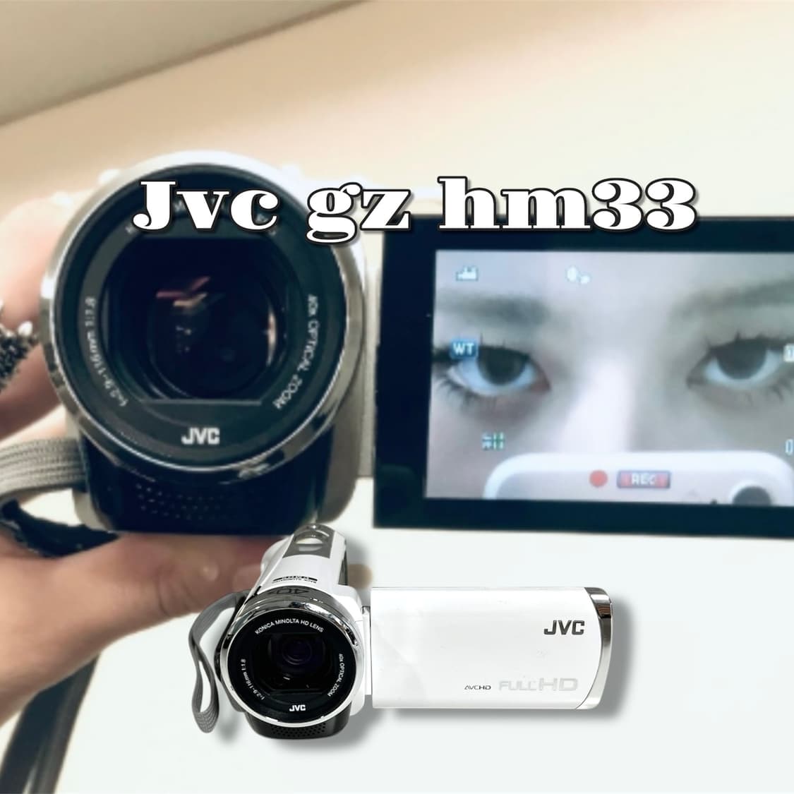 아이브 레이 캠코더/ Jvc gz hm33 빈티지 캠코더 상품이미지1