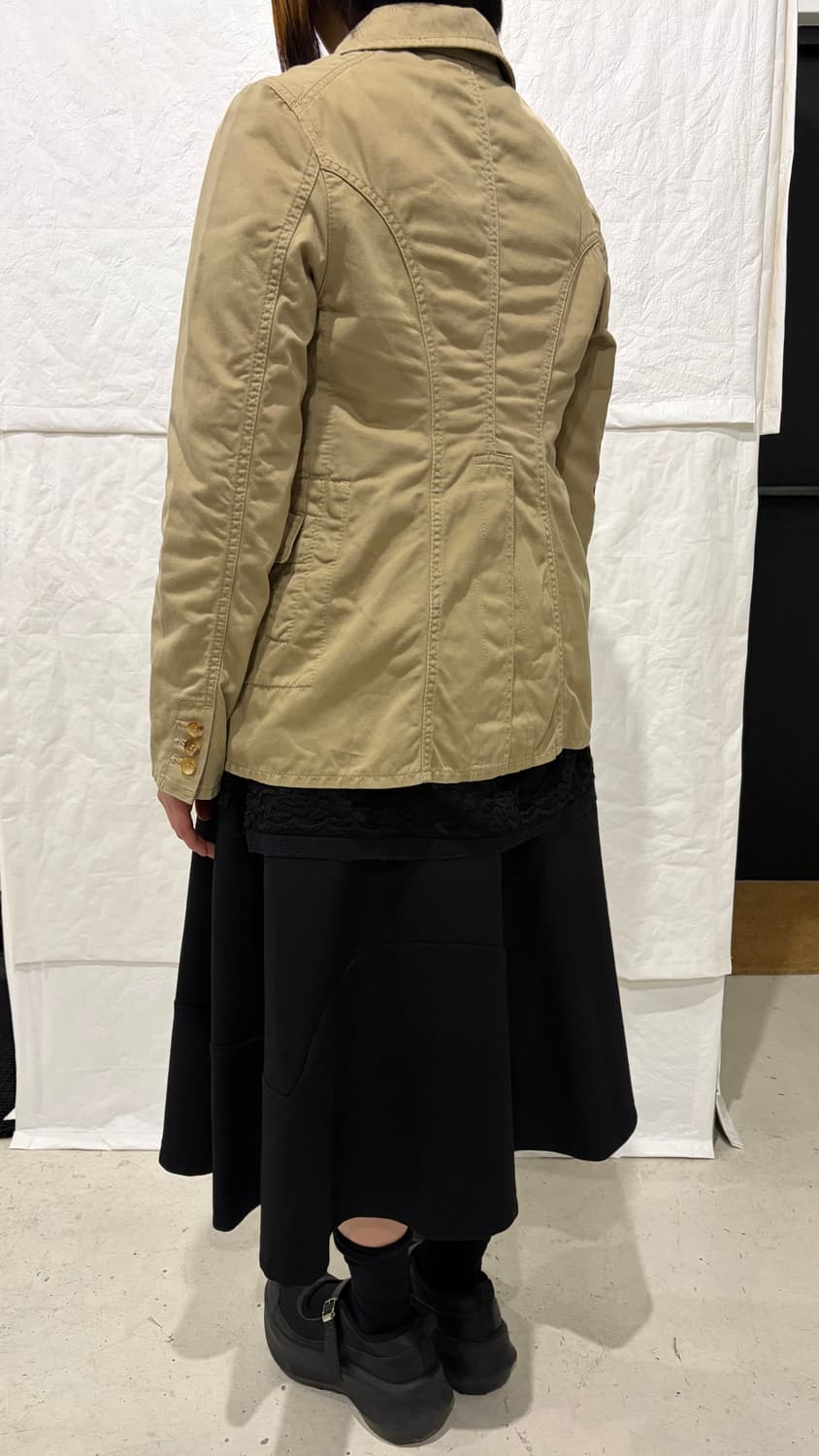 Round Cut Cutting Line Jacket 상품이미지4