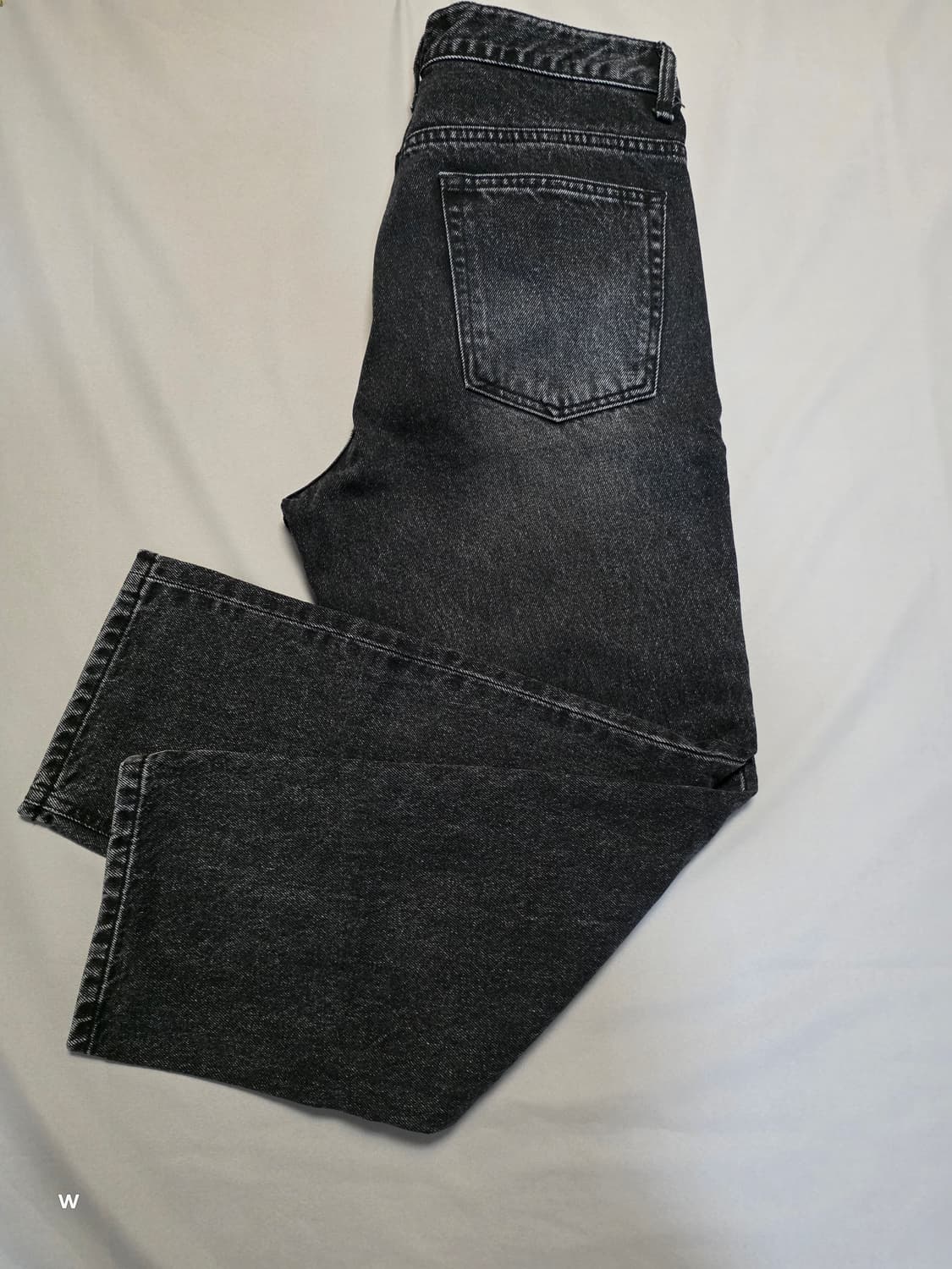 오더플리즈 블랙 데님 팬츠 [사이즈3] 상품이미지4