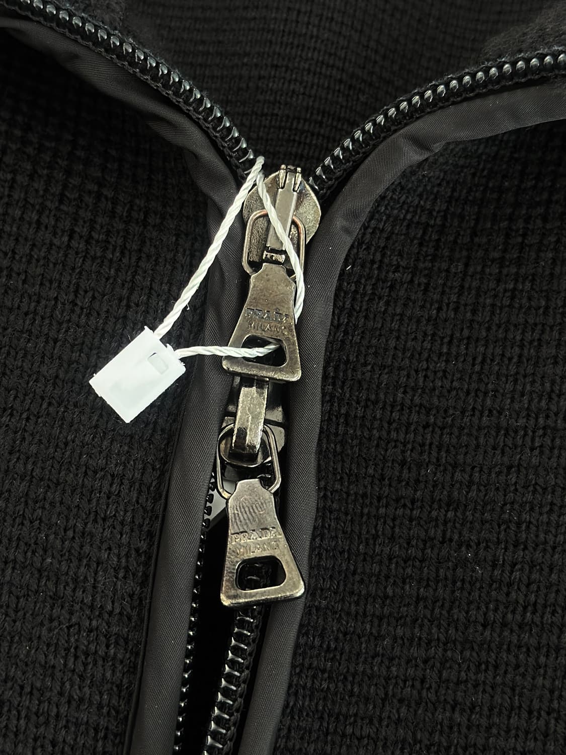 프라다 스포츠 00s 투웨이 니트 집업 상품이미지5