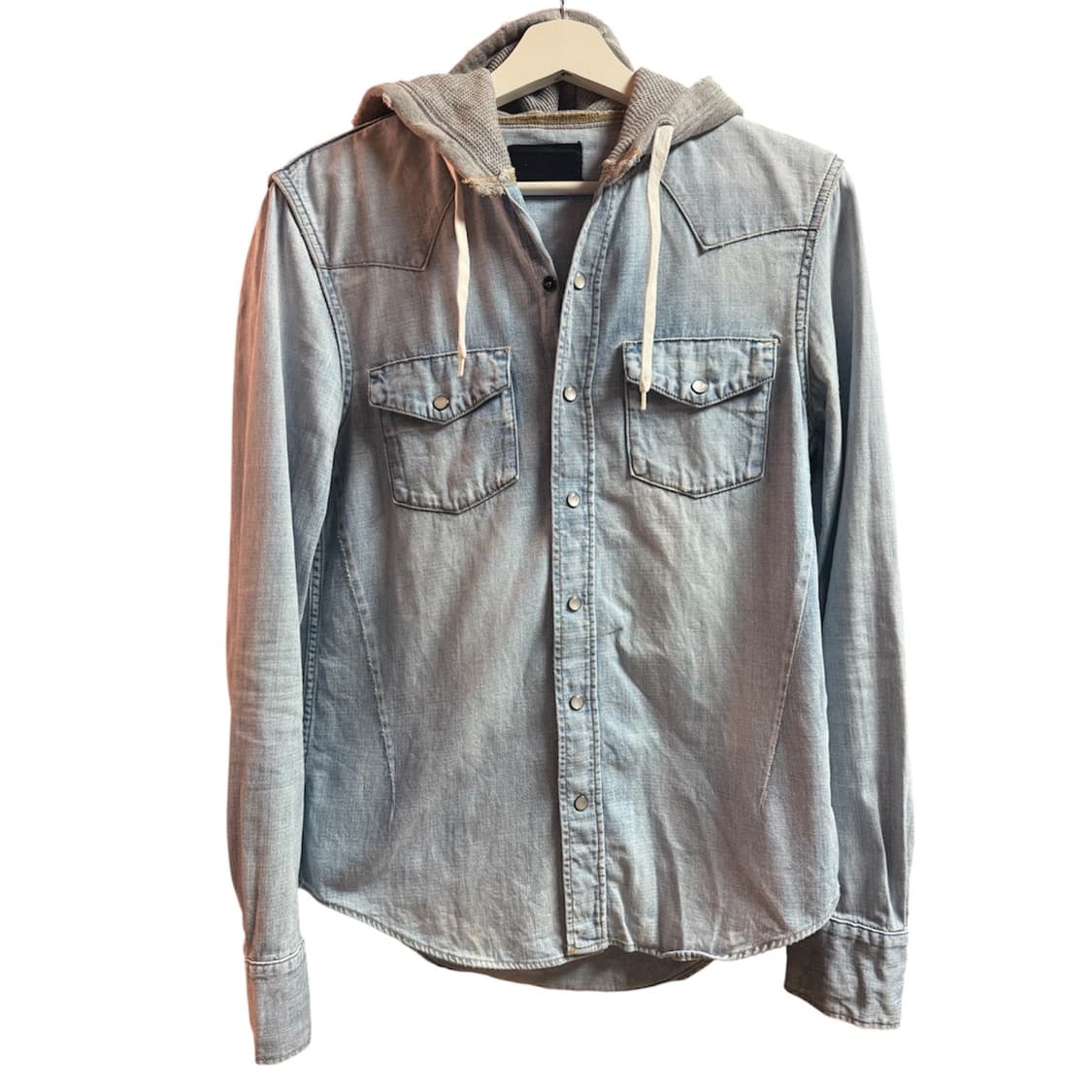 11fw 넘버나인 데님 후드셔츠 상품이미지5