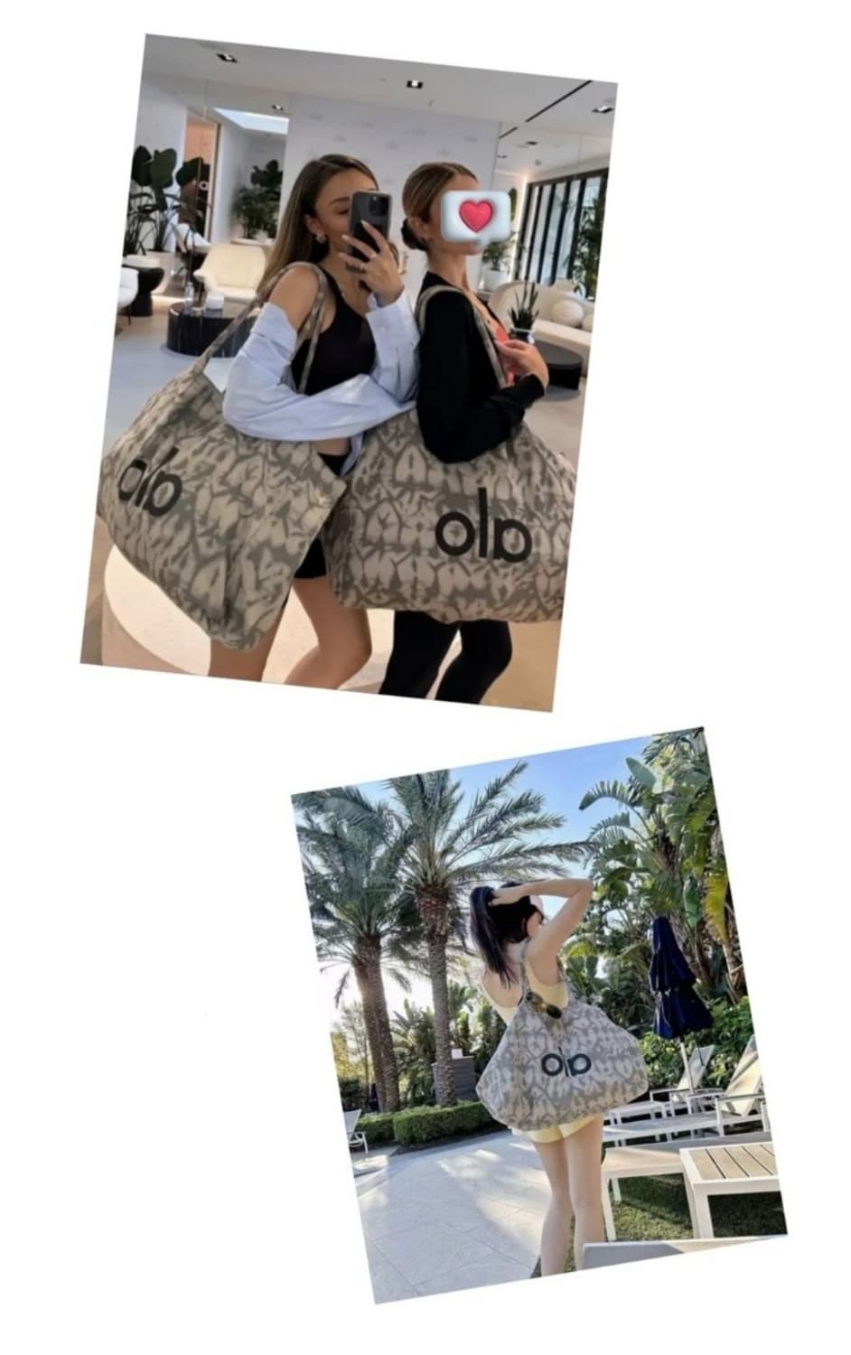 알로 쇼퍼백 알로 요가가방 새상품 무료배송 상품이미지1