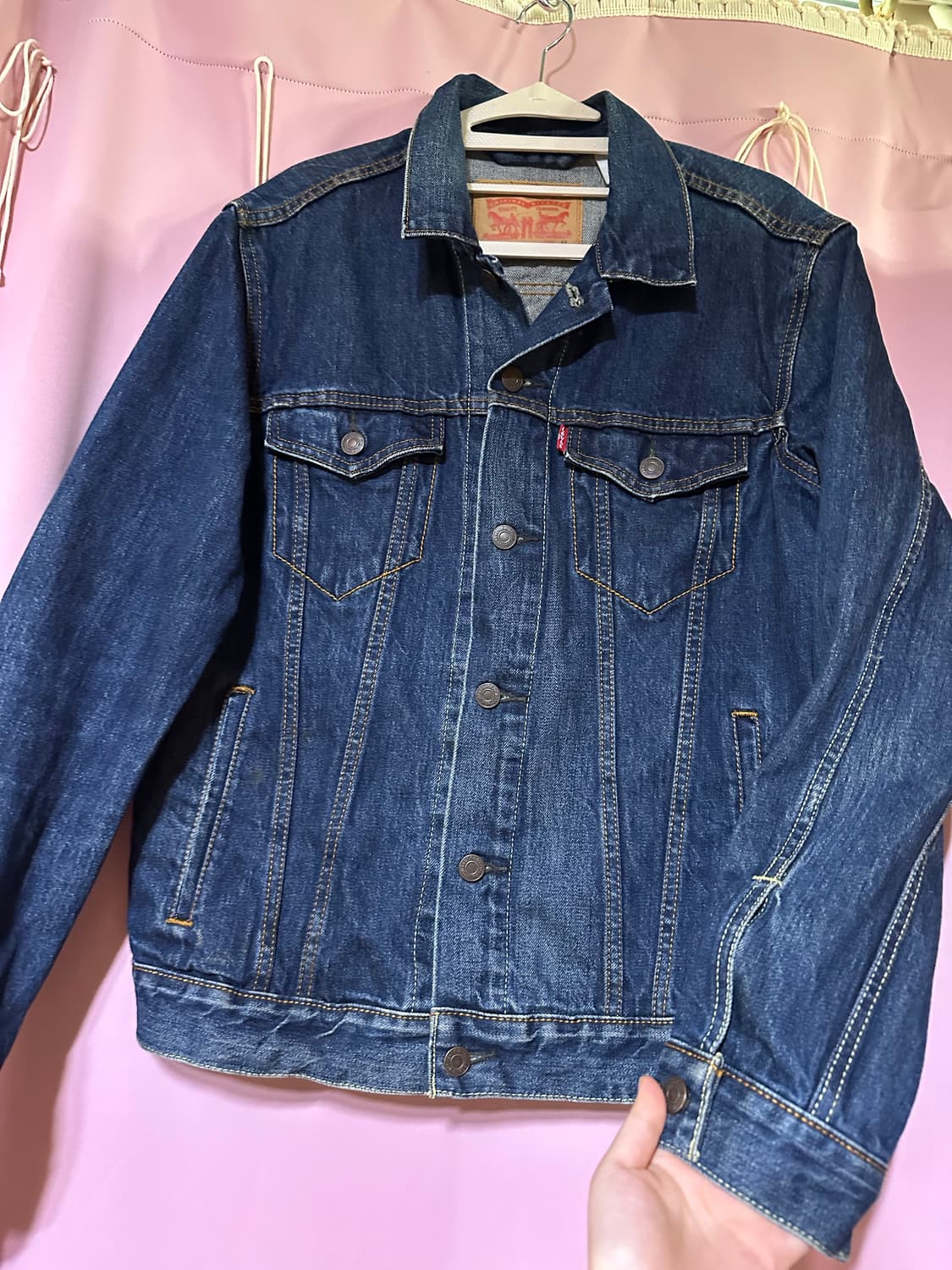 리바이스 데님 청자켓 리바이스M 데님자켓 상품이미지1