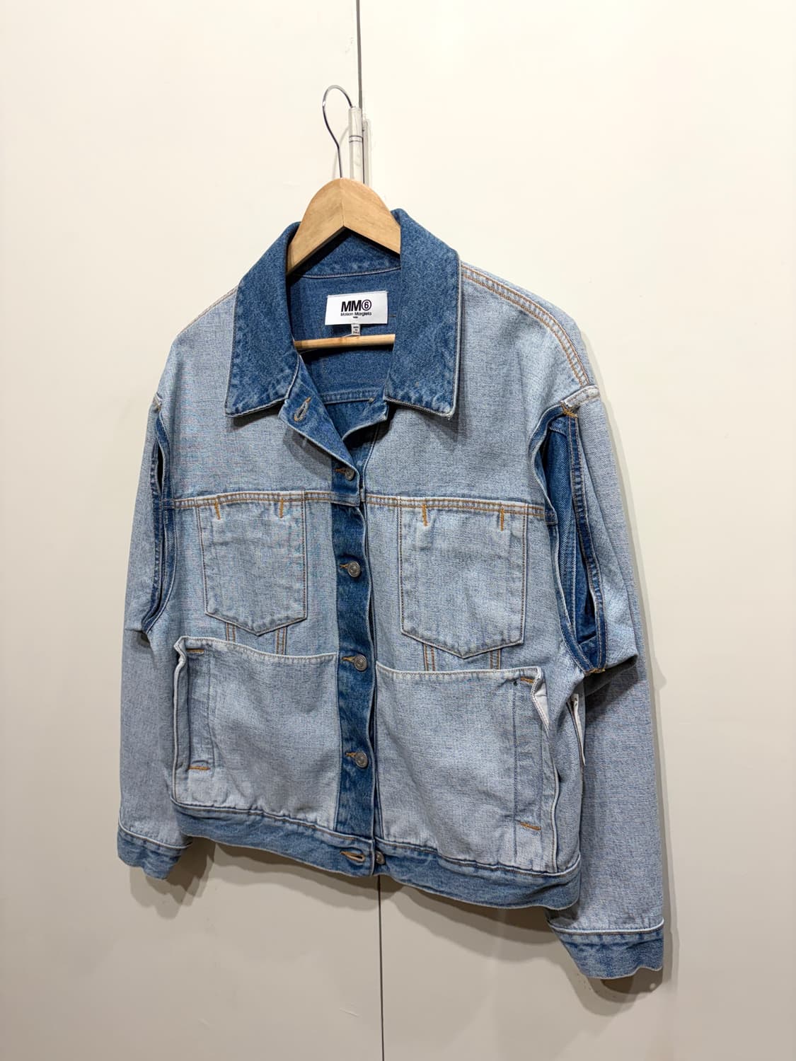 21AW 메종 마르지엘라 인사이드 아웃 리버서블 데님 자켓 상품이미지2