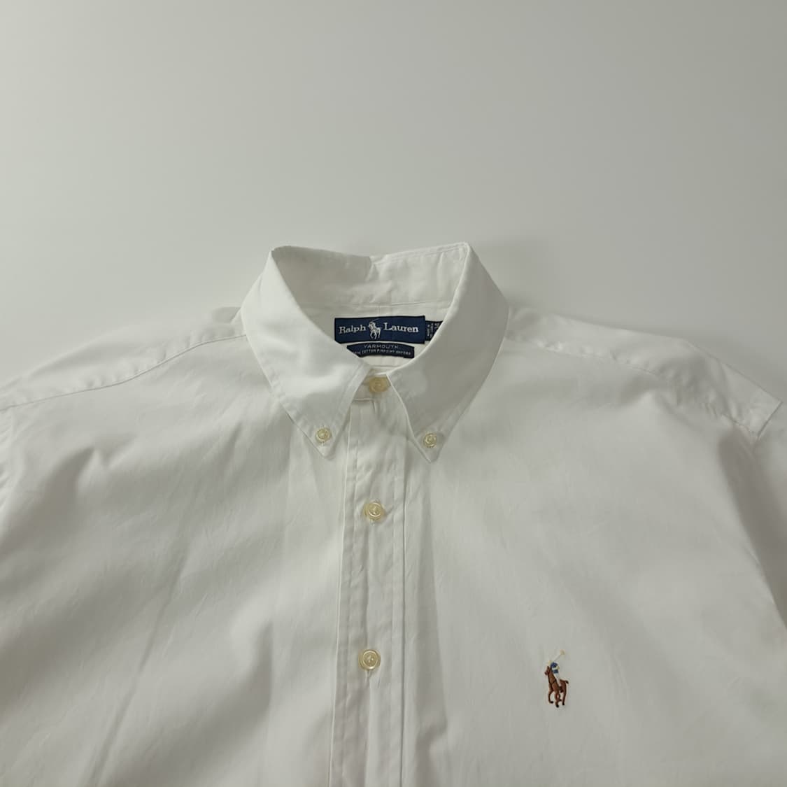 CK270 L 폴로 90s 핀포인트 멀티포니 화이트 셔츠 남방 상품이미지2