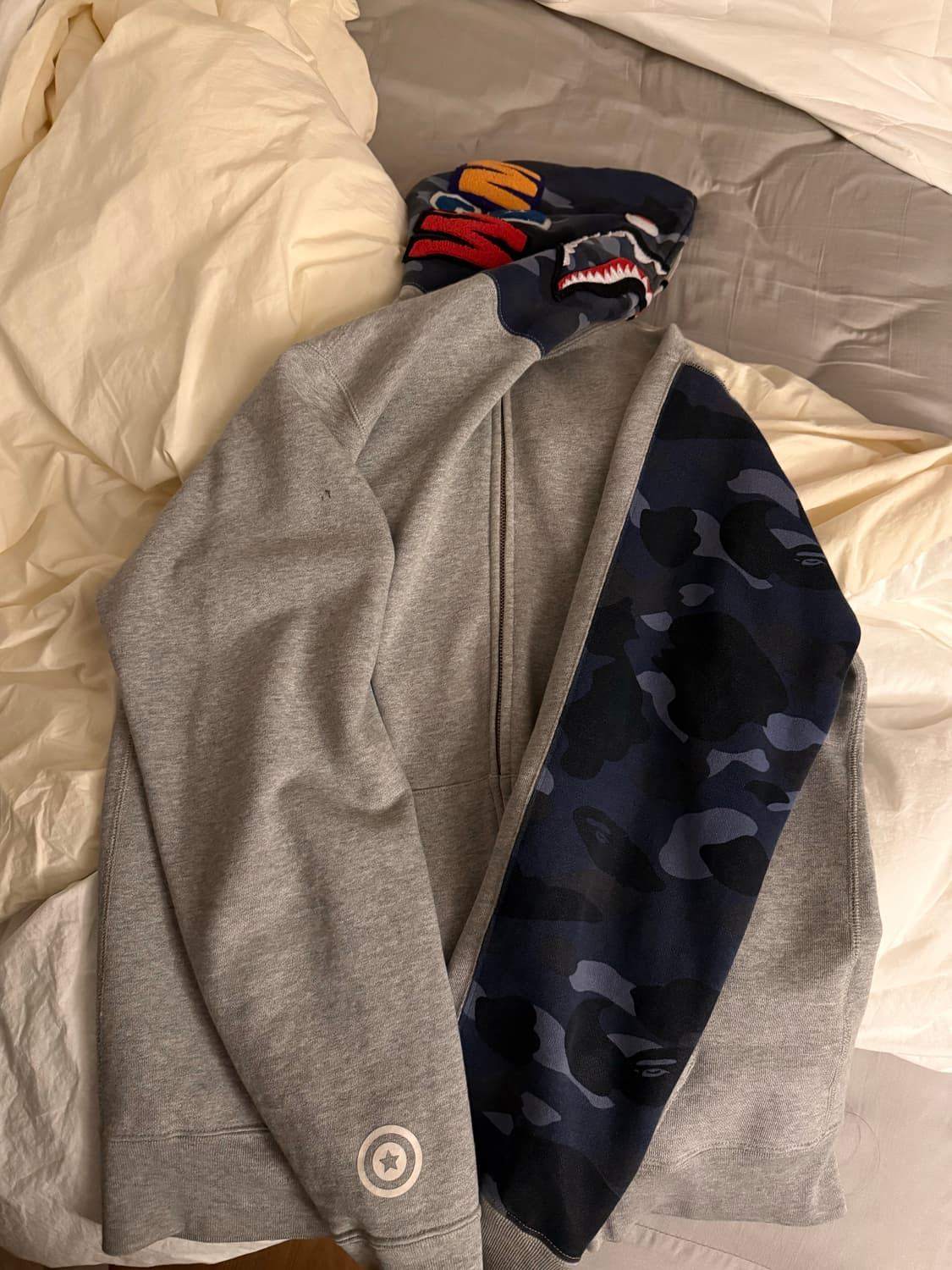 베이프 후드집업 L 상품이미지1